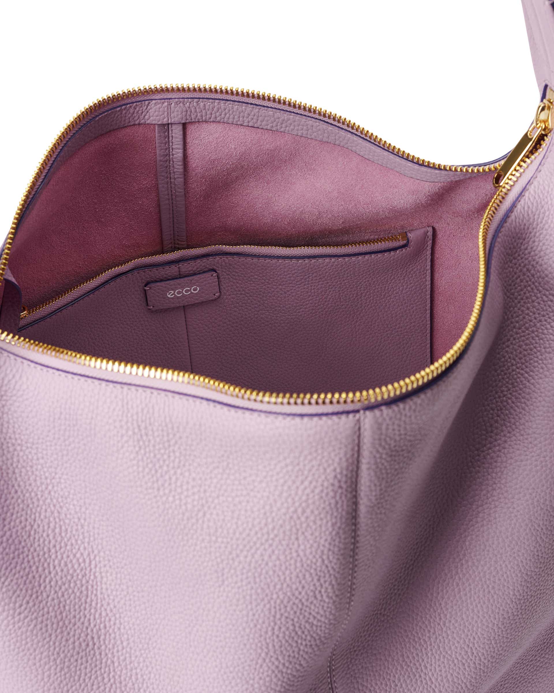 ECCO HOBO BAG LARGE - Purple - Inside