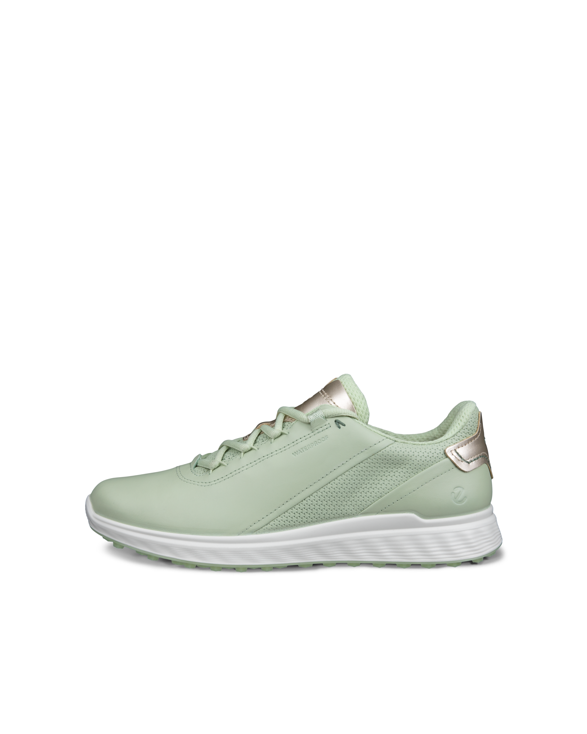Women's ECCO® Golf S-Casual Leather Waterproof Golf Shoe | Green