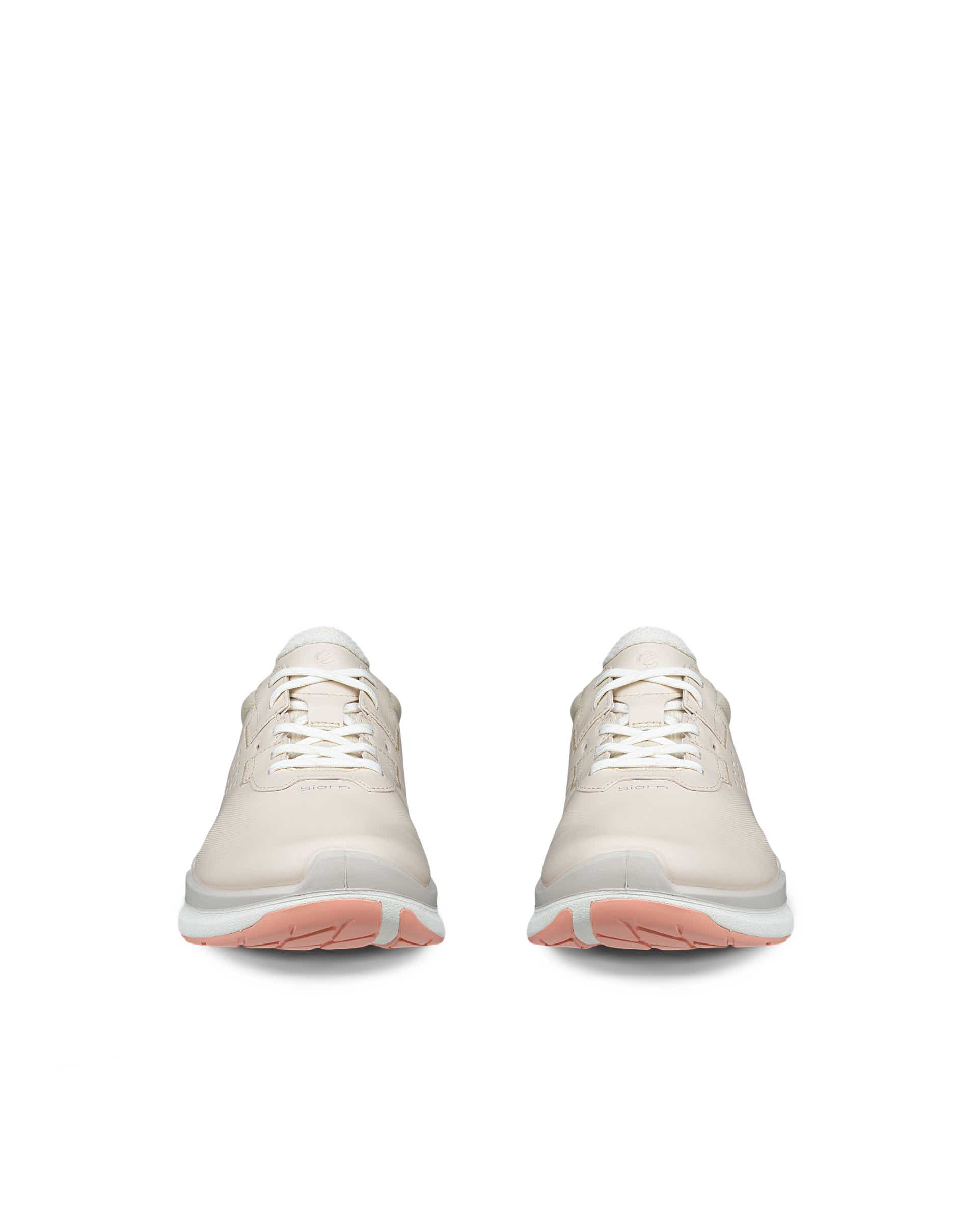 ECCO® BIOM 2.2 Damen Ledersneaker - Beige - Front pair
