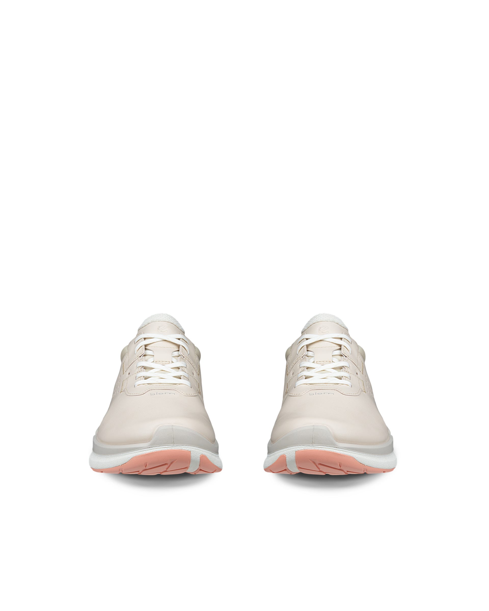 ECCO® BIOM 2.2 Damen Ledersneaker - Beige - Front pair
