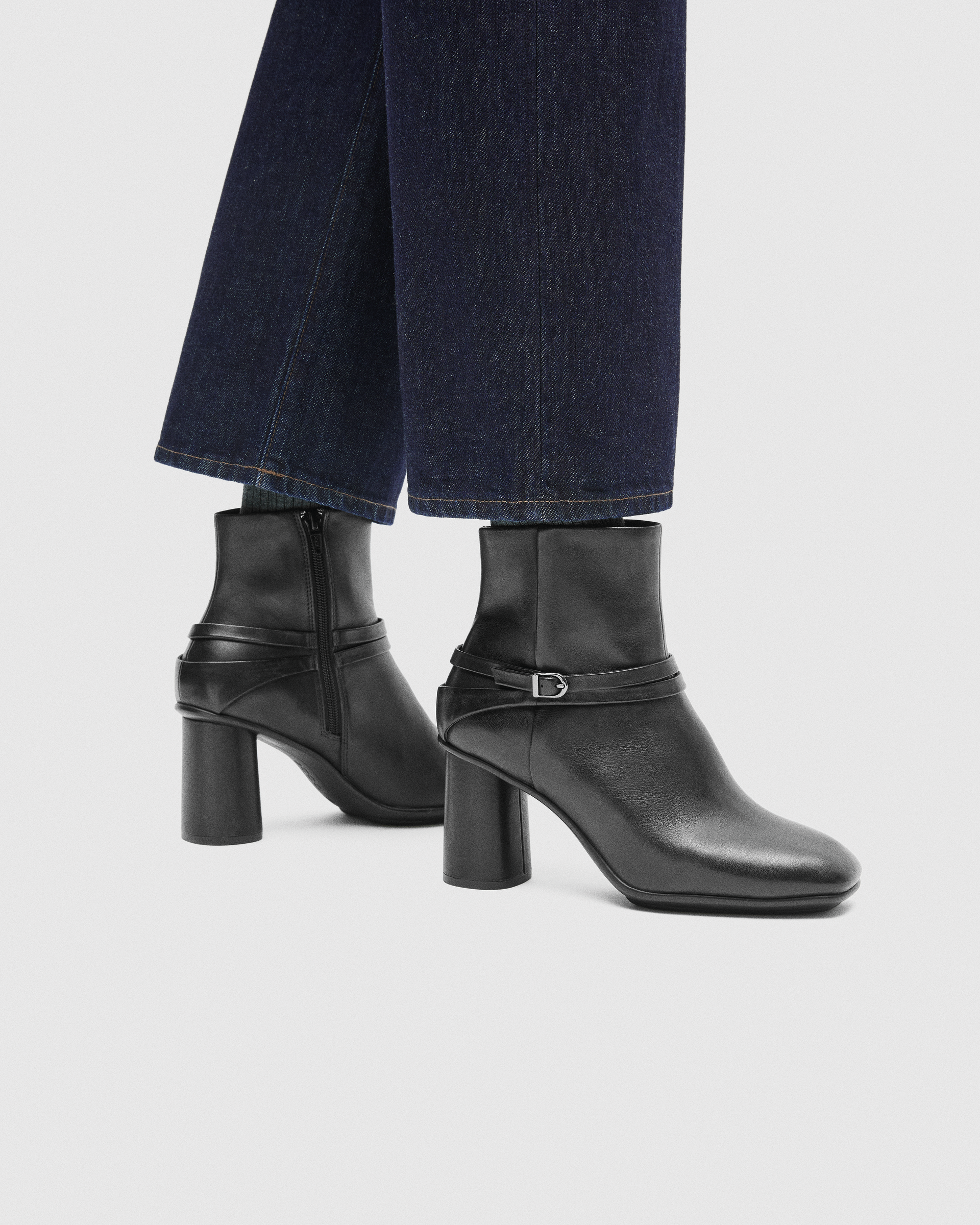 Women's ECCO® SCULPTED ALBA 65 Leather Boot Black