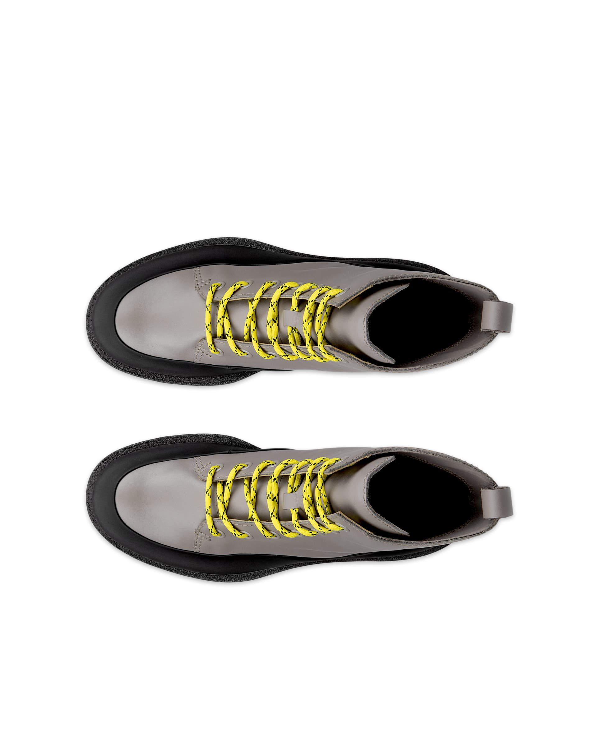 ECCO® GRAINER női bőrcsizma - Szürke - Top left pair