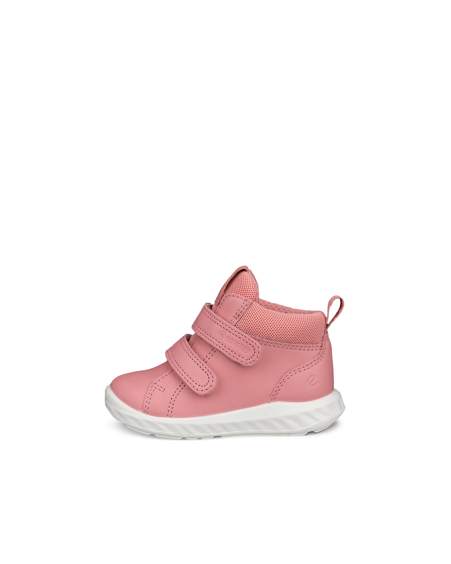 ECCO® SP.1 Lite Kinderen leren klittenband sneaker met gore-tex - Roze - Outside