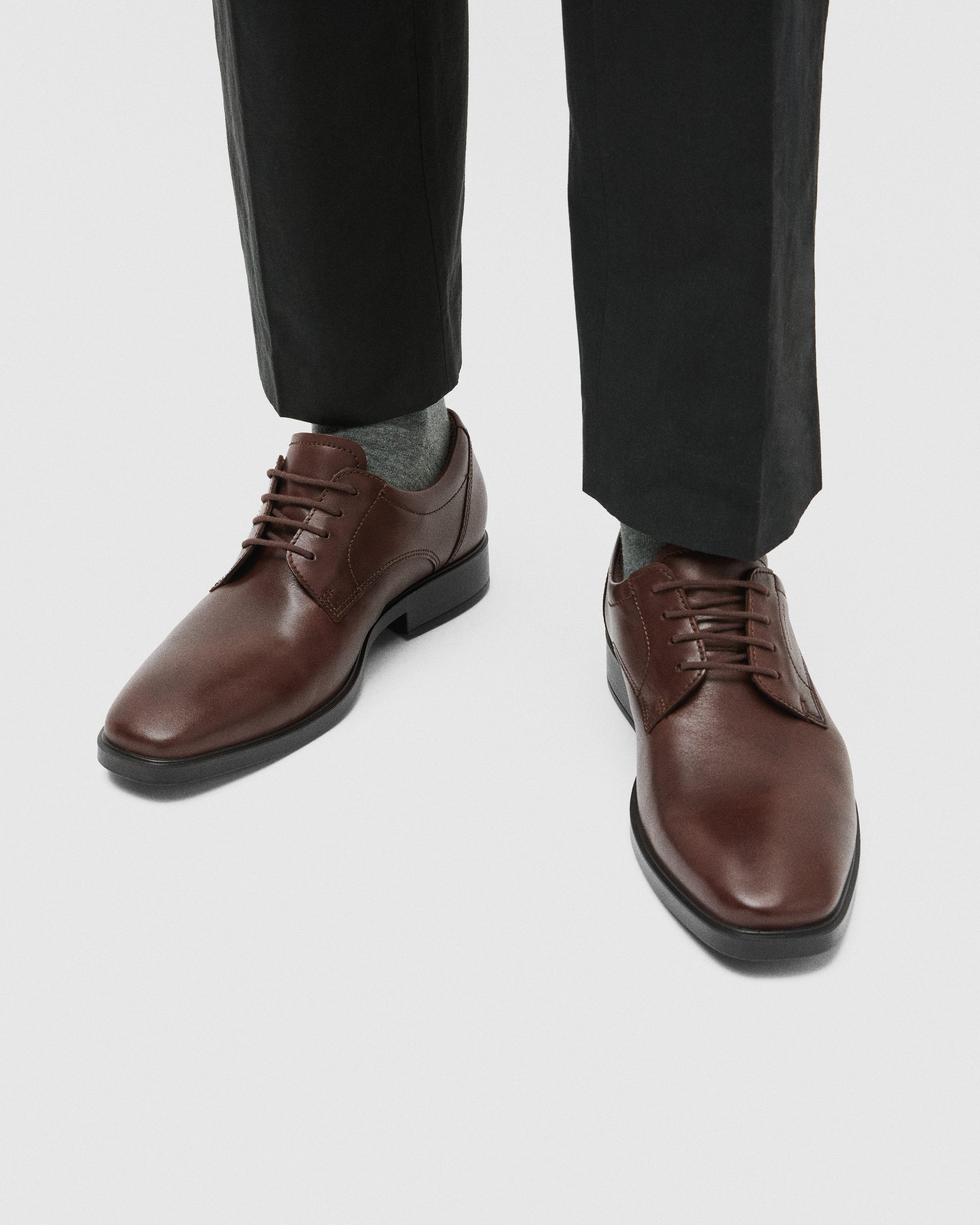 ECCO® METROPOLE MILAN Derbysko skinn herr - Brun - Lifestyle image-1