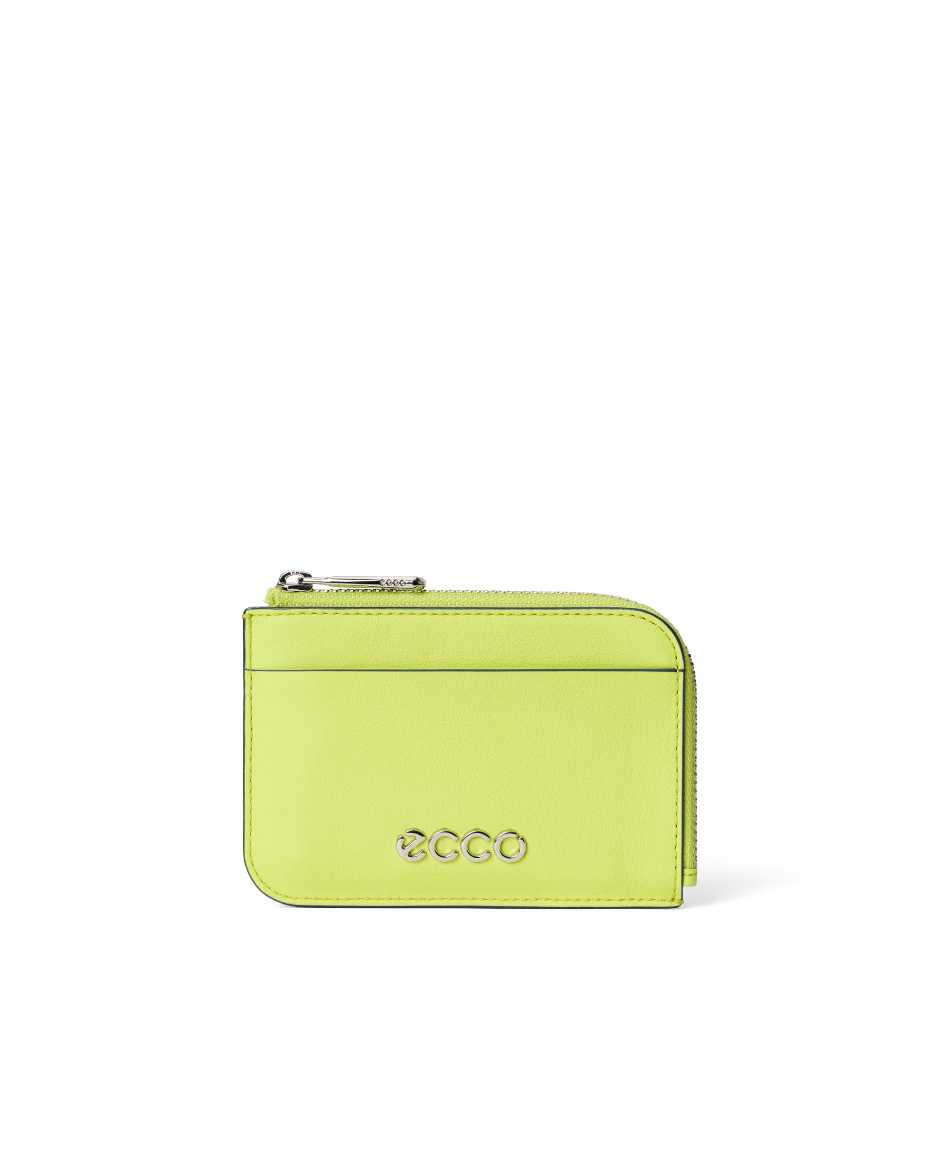 ECCO® Zipped Soft Smooth Leather Card Case