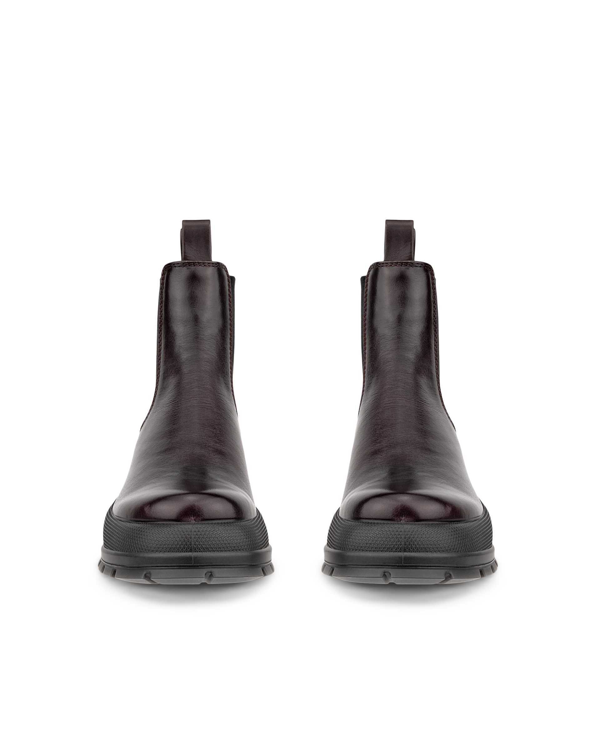 ECCO® TRACK 30 Damen Chelsea Boot aus Leder - Braun - Front pair