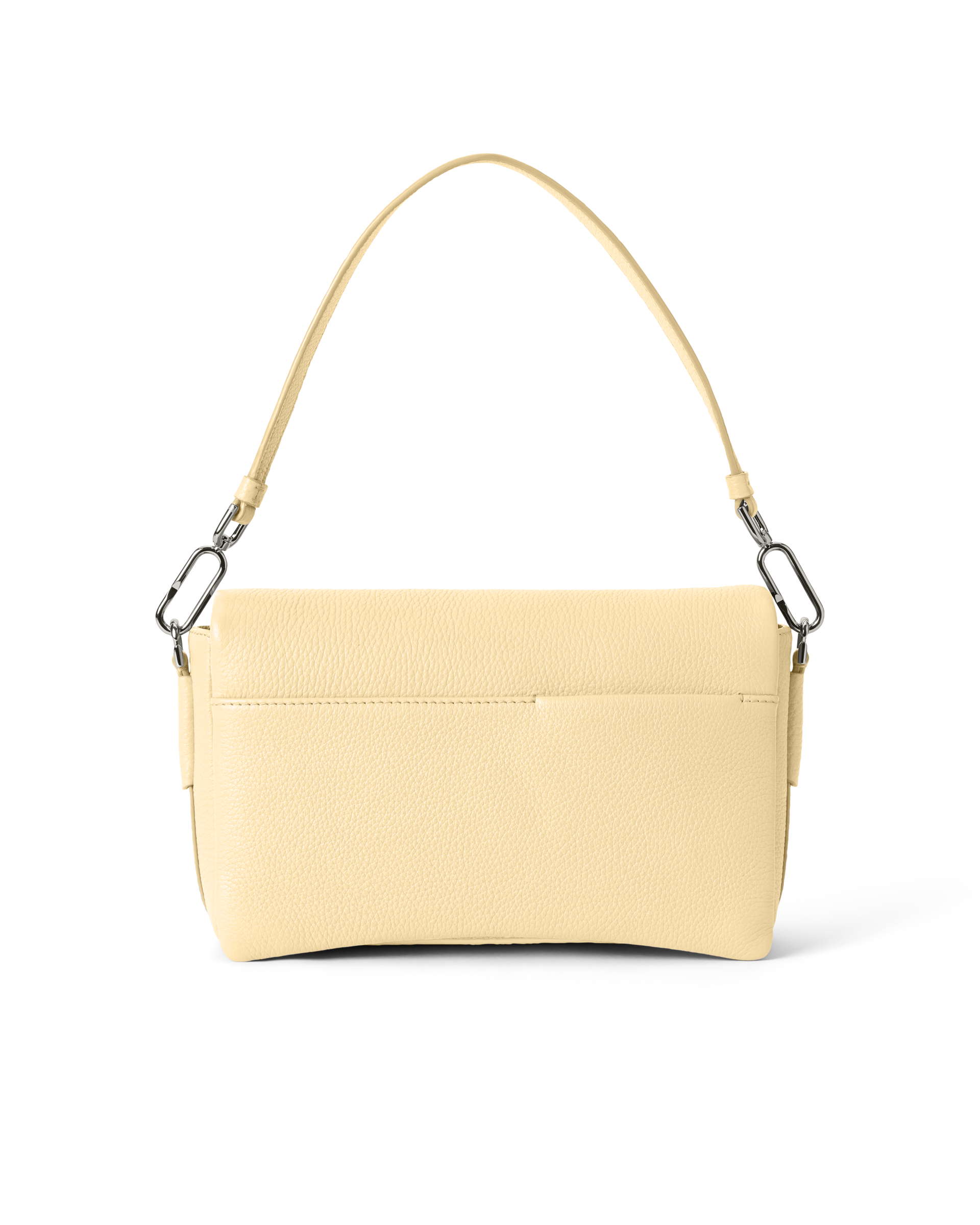 ECCO® Pinch Soft Pebbled Leather Large Crossbody Bag | Yellow