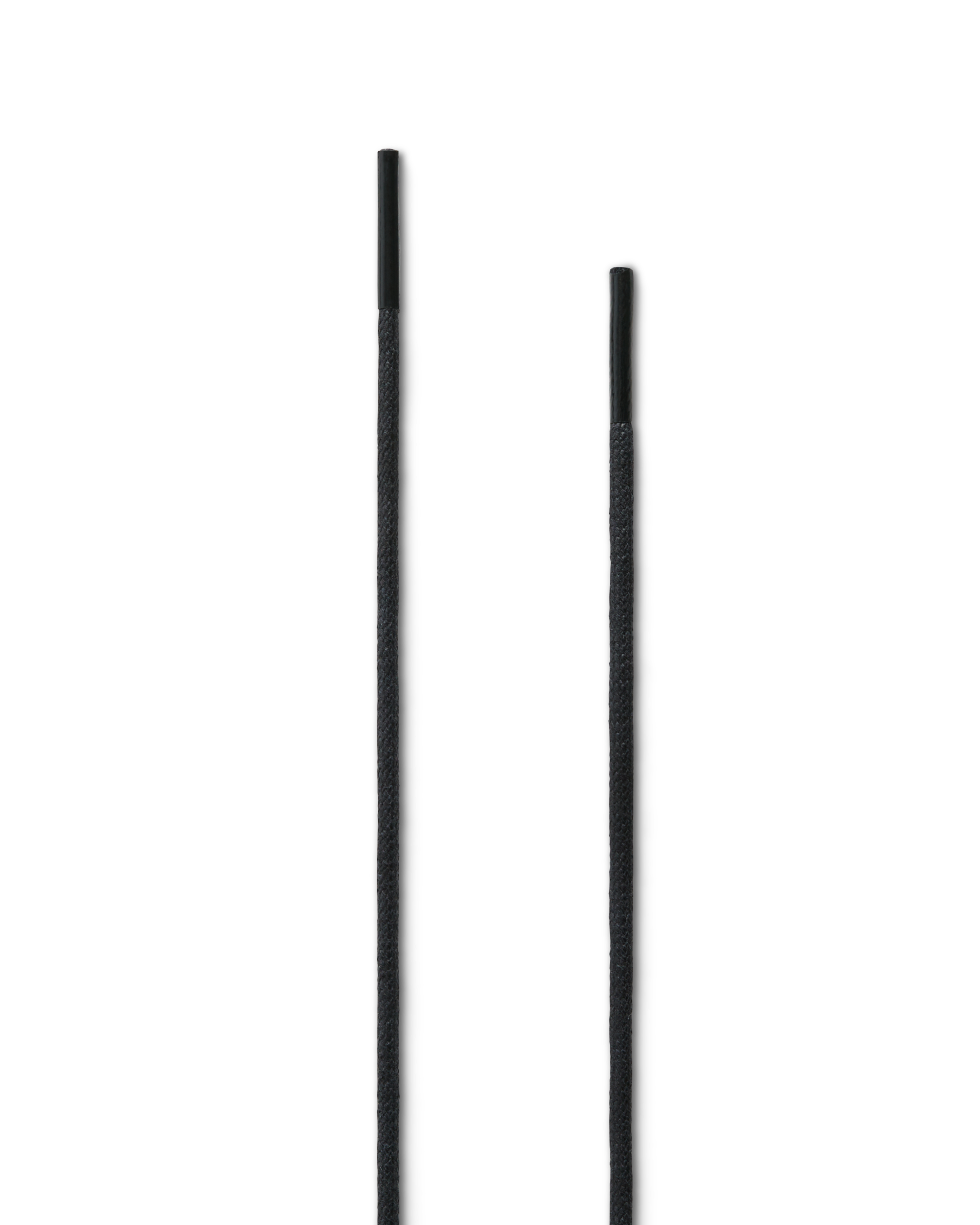 Okrúhle šnúrky ECCO® Round - Čierna - Detail-1