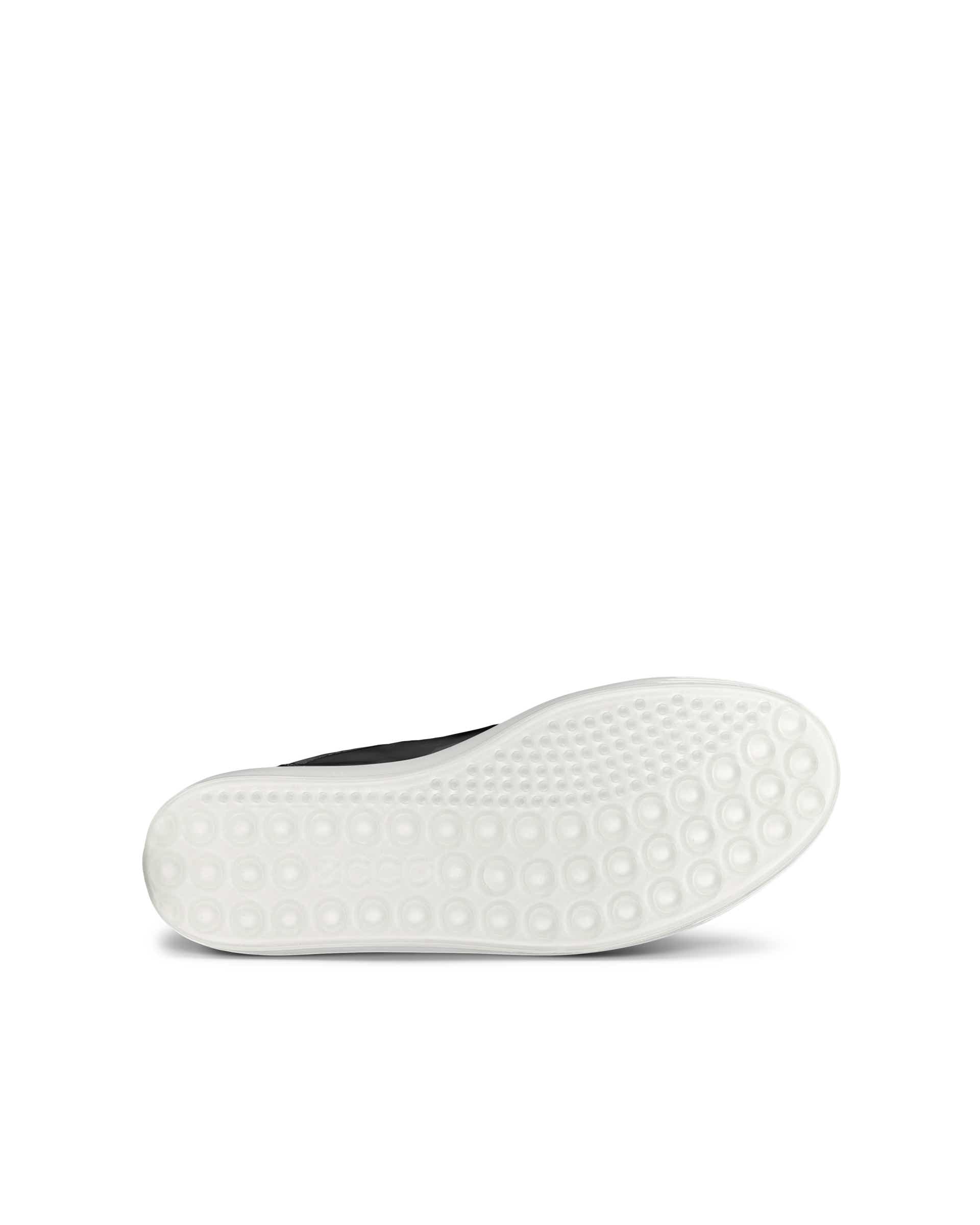 ECCO Soft 7 ウィメンズ レザースニーカー - ブラック - Sole