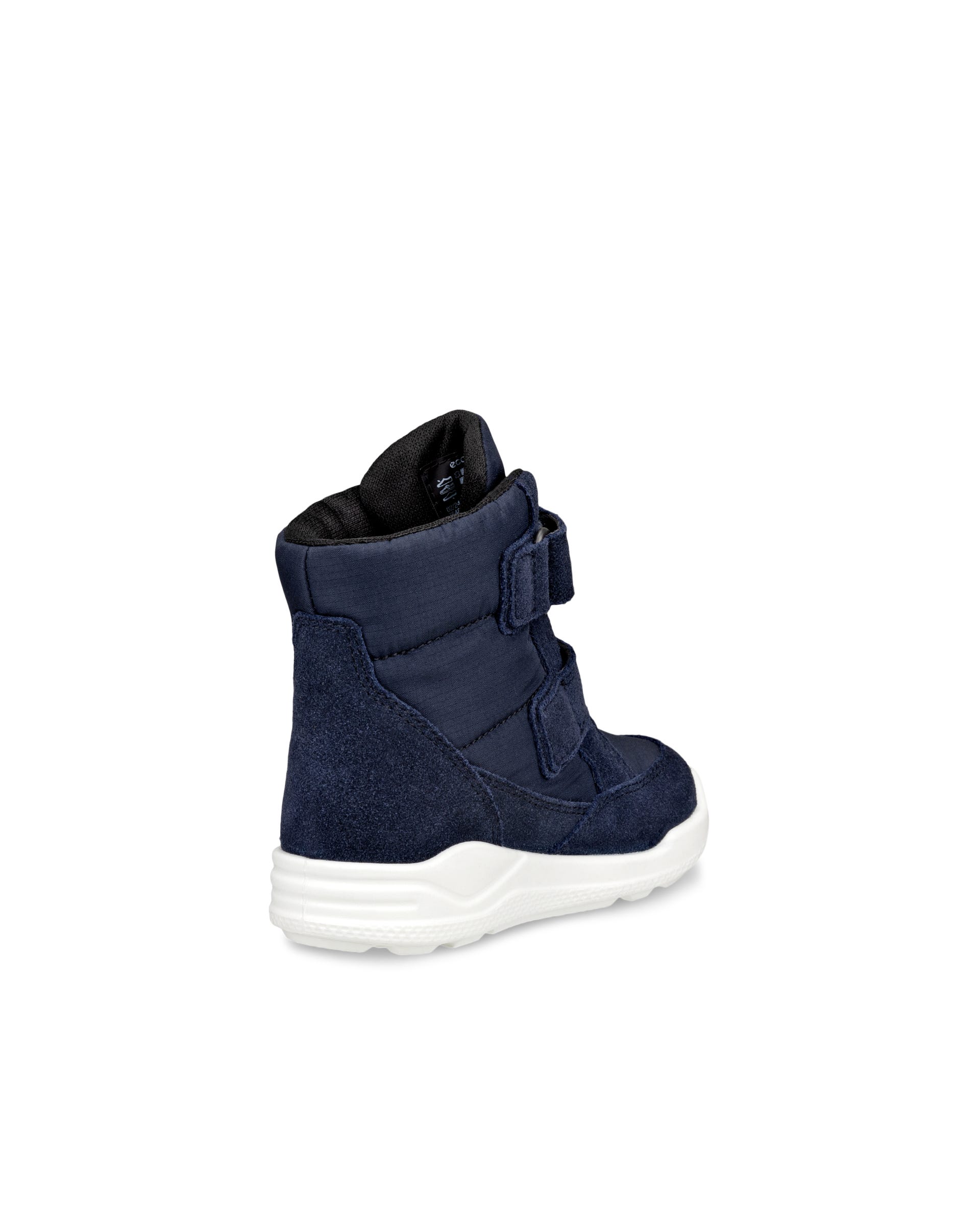 Kids' ECCO® Urban Mini Suede Gore-Tex Mid-Cut Boot - Blue - Back