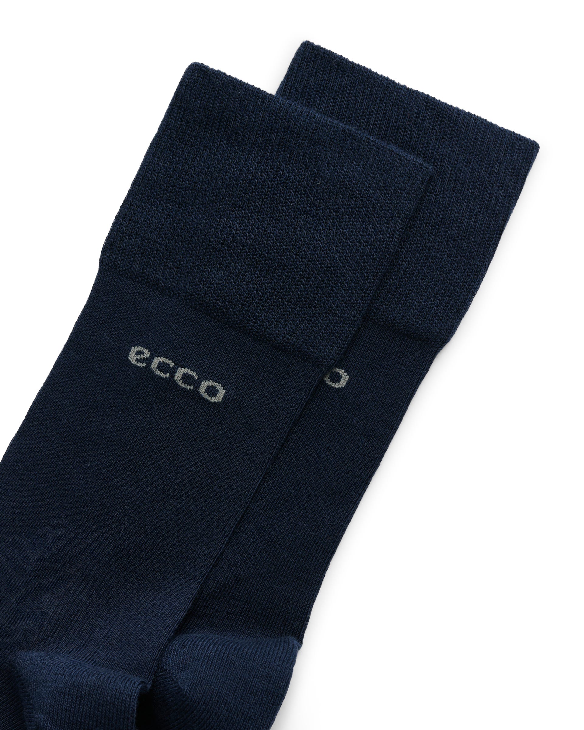 ECCO® Longlife Mellanhöga strumpor unisex - Blå - Detail-1