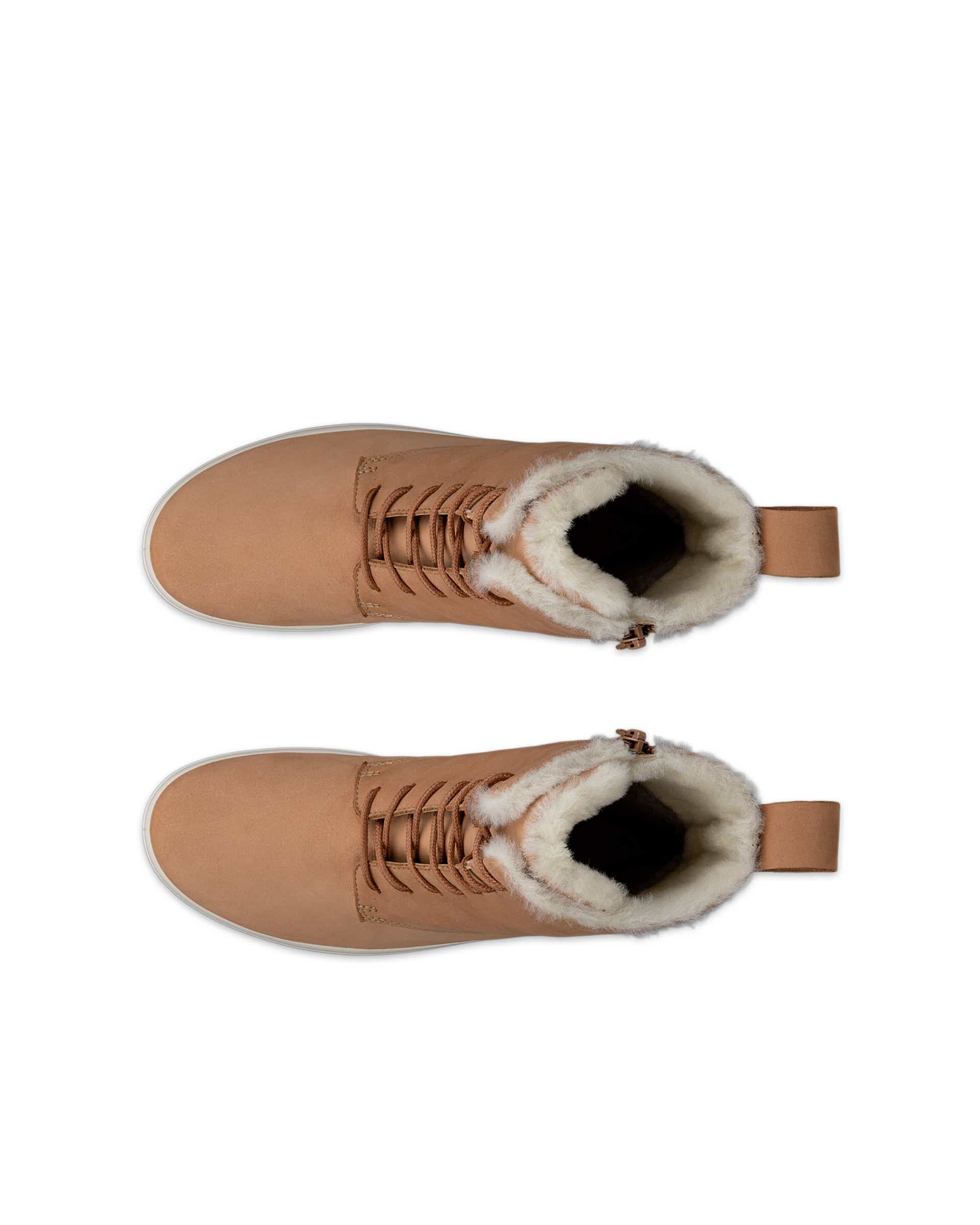 Naisten ECCO® Soft 7 Tred nahkanilkkurit - Ruskea - Top left pair