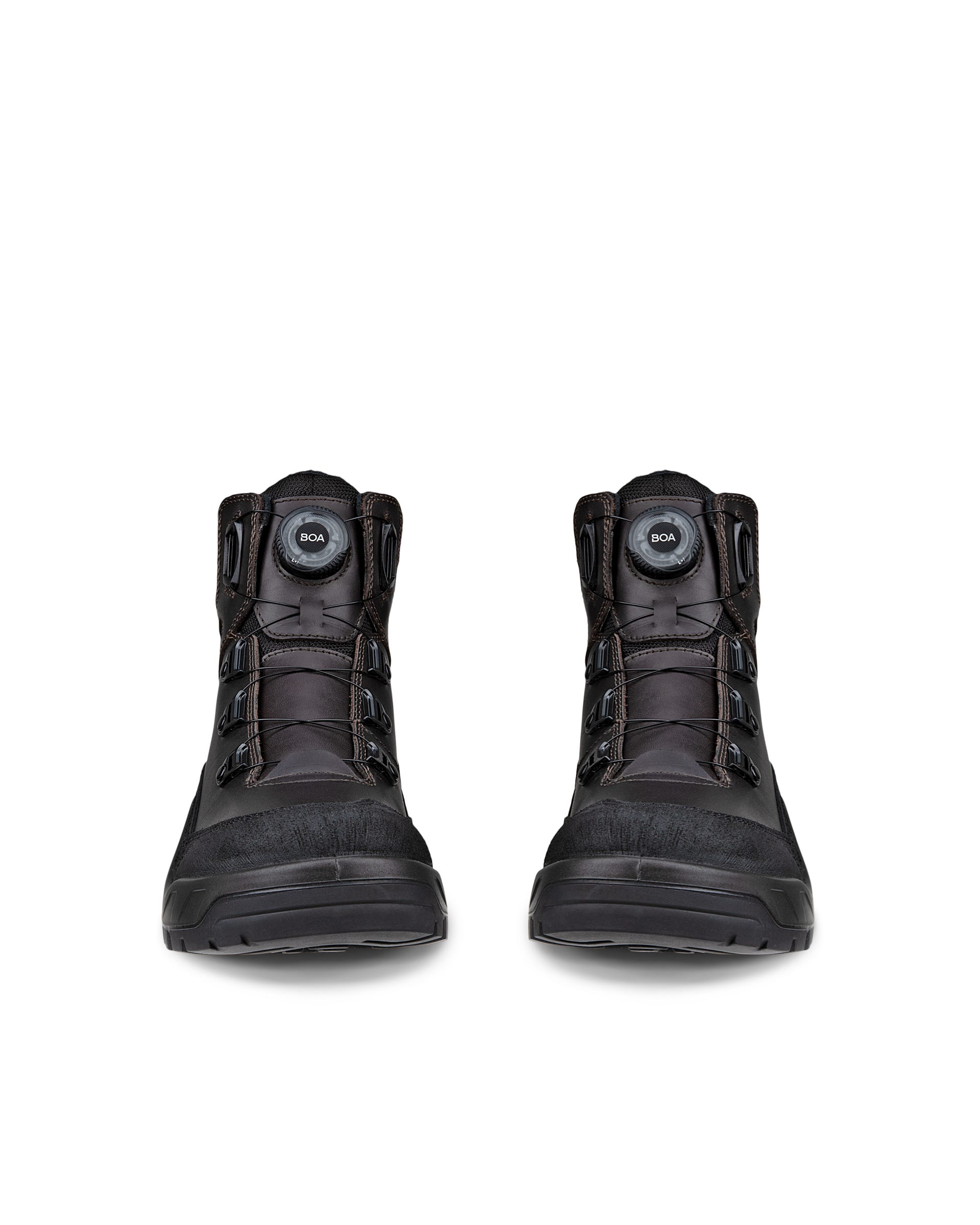 ECCO OFFROAD Men メンズ レザースニーカー | ブラウン