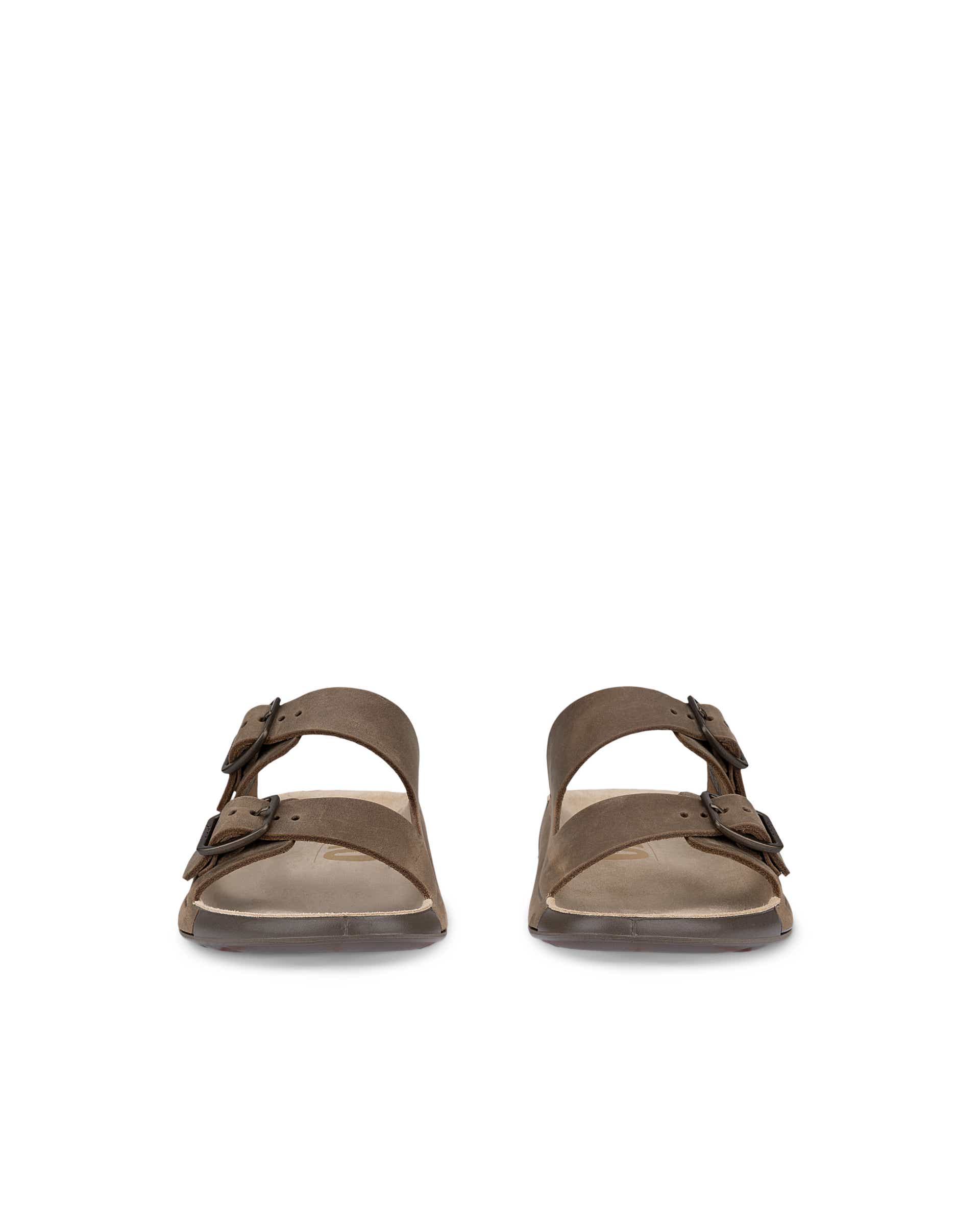 ECCO® COZMO Sandal med två remmar nubuck dam - Brun - Front pair