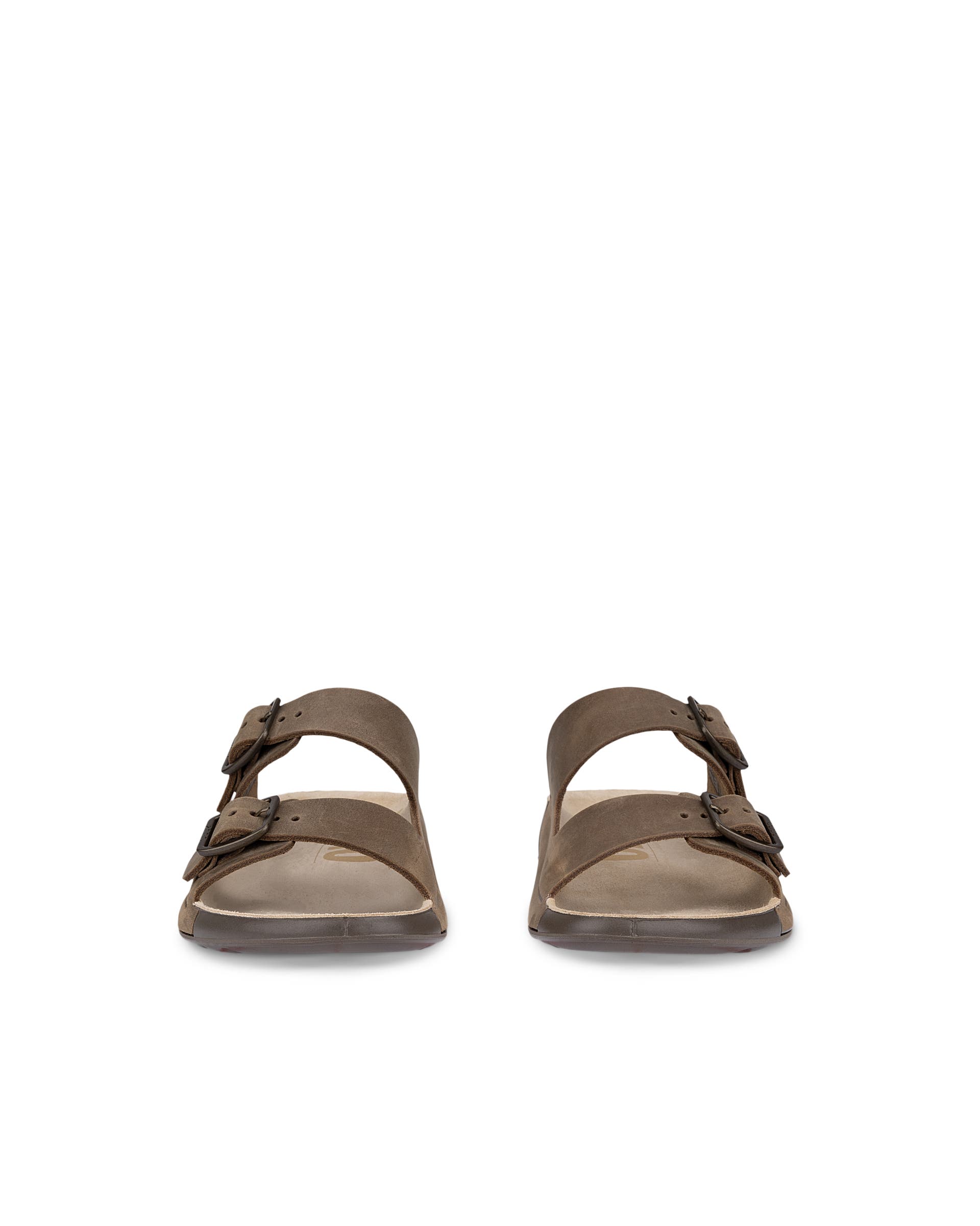 ECCO® COZMO Sandal med två remmar nubuck dam - Brun - Front pair