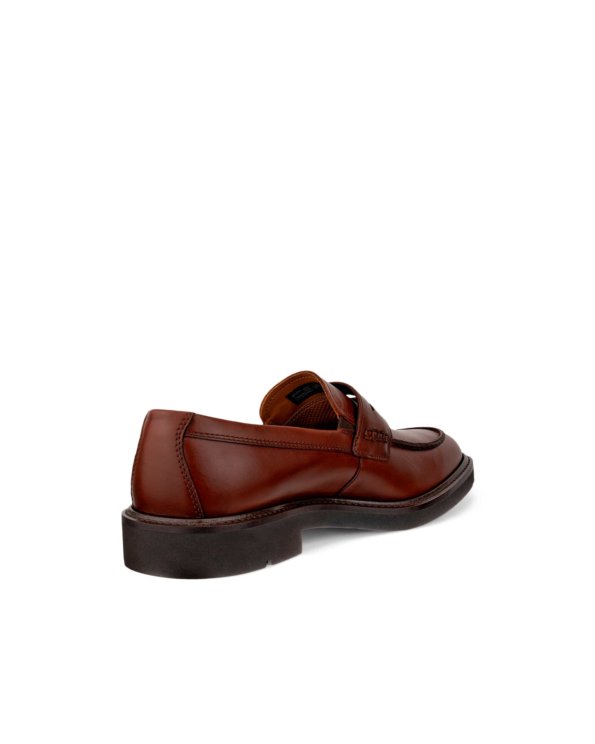ECCO® Metropole London Heren leren moc-toe schoen - Bruin - Back