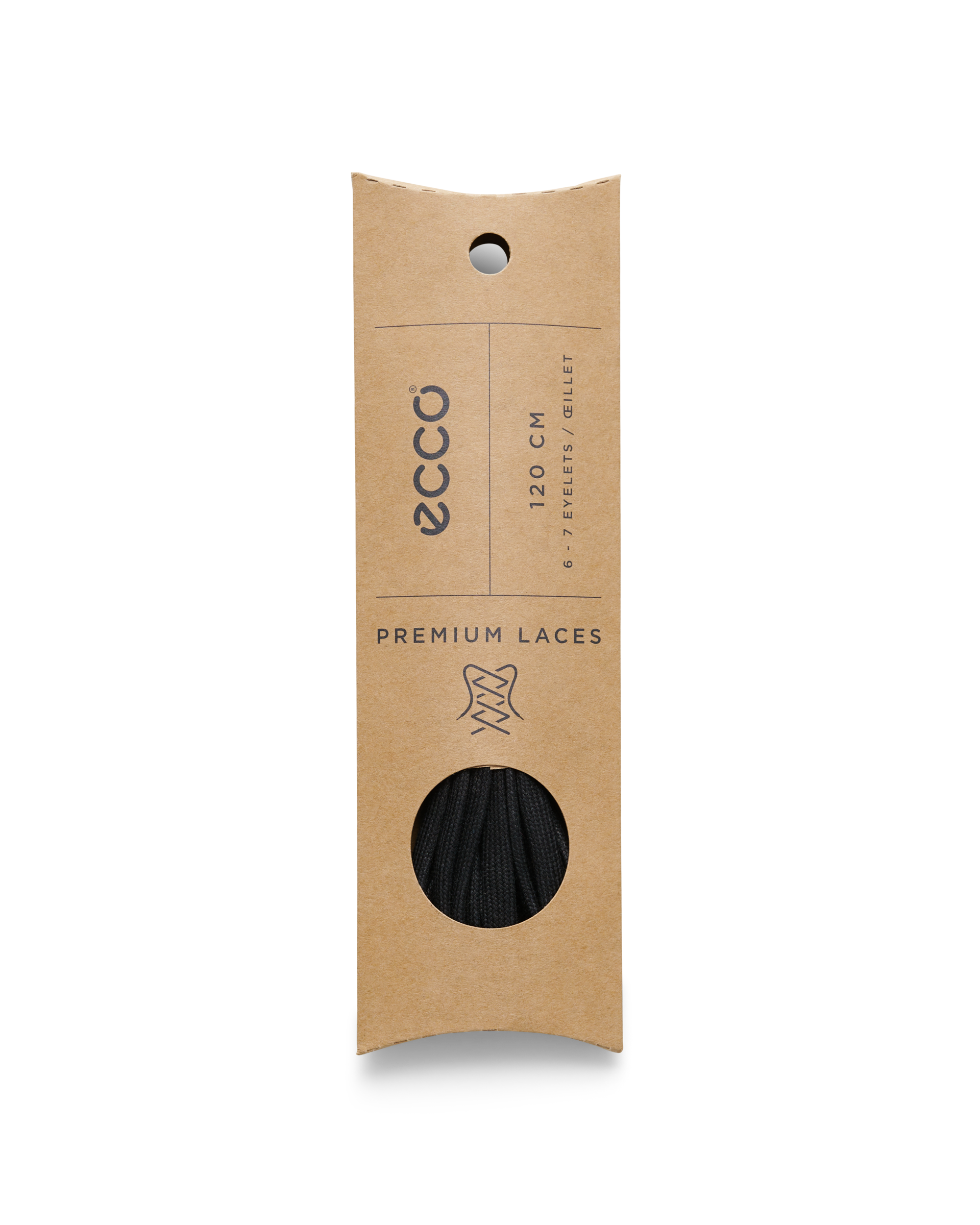 ECCO Soft 7 Lace — Black