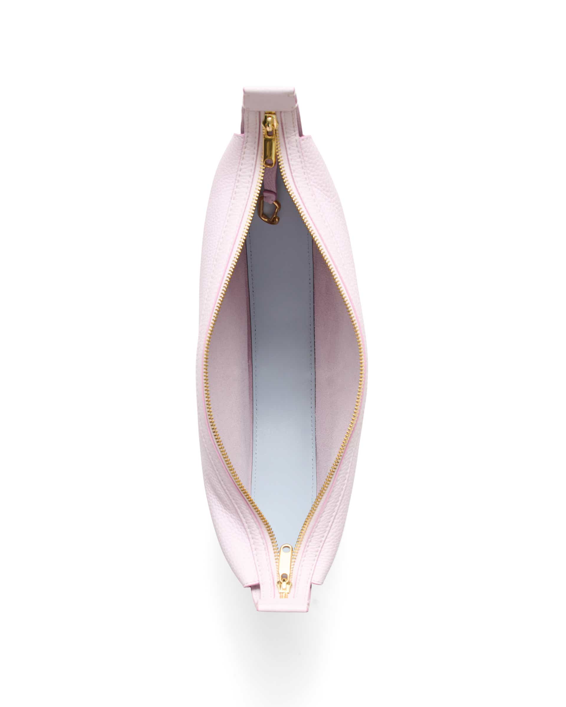 ECCO Fortune Soft Pebbled レザーショルダーバッグ - ピンク - Birdeye