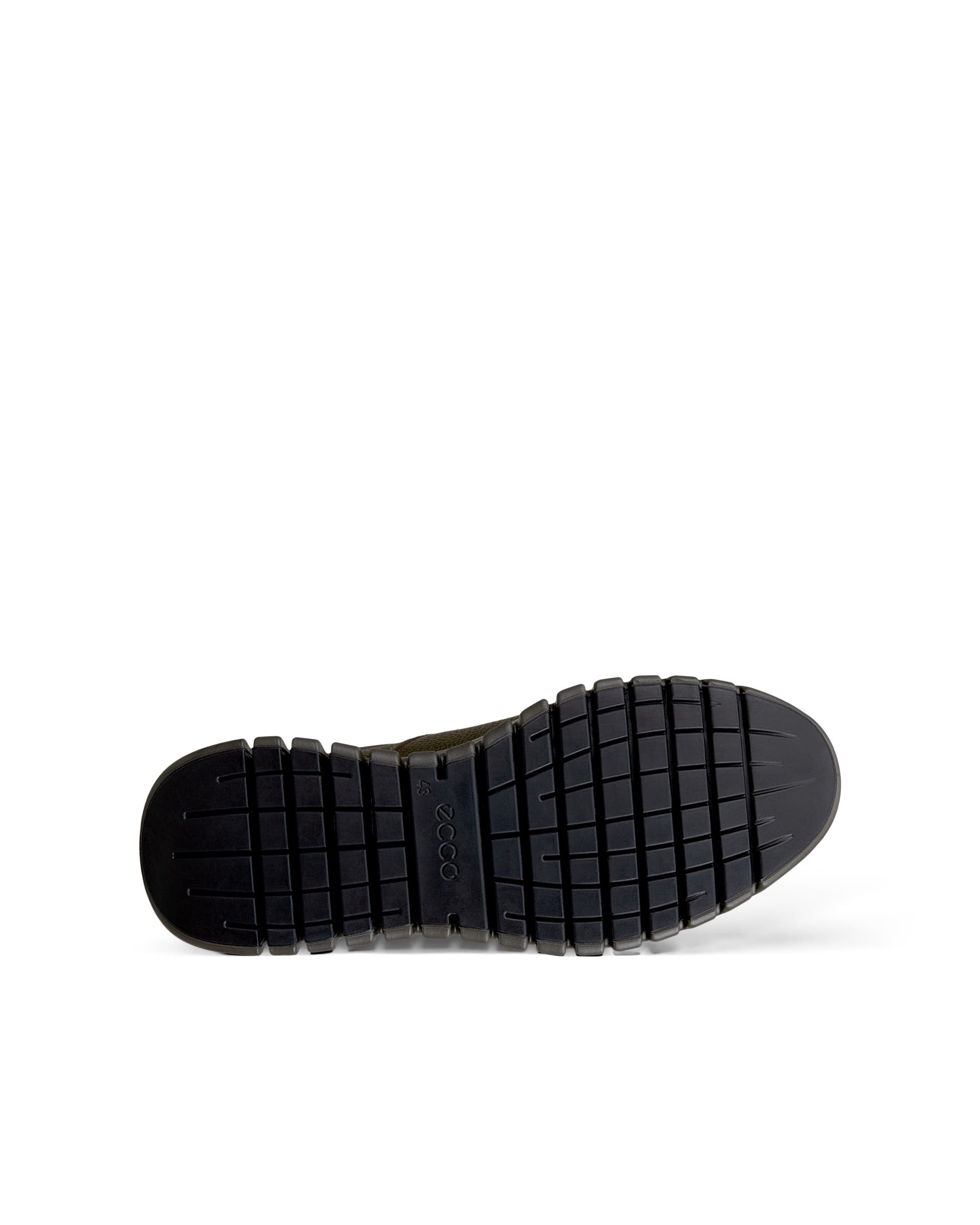 ECCO® GRUUV Gore-Tex sneaker i læder til herrer - Grøn - Sole