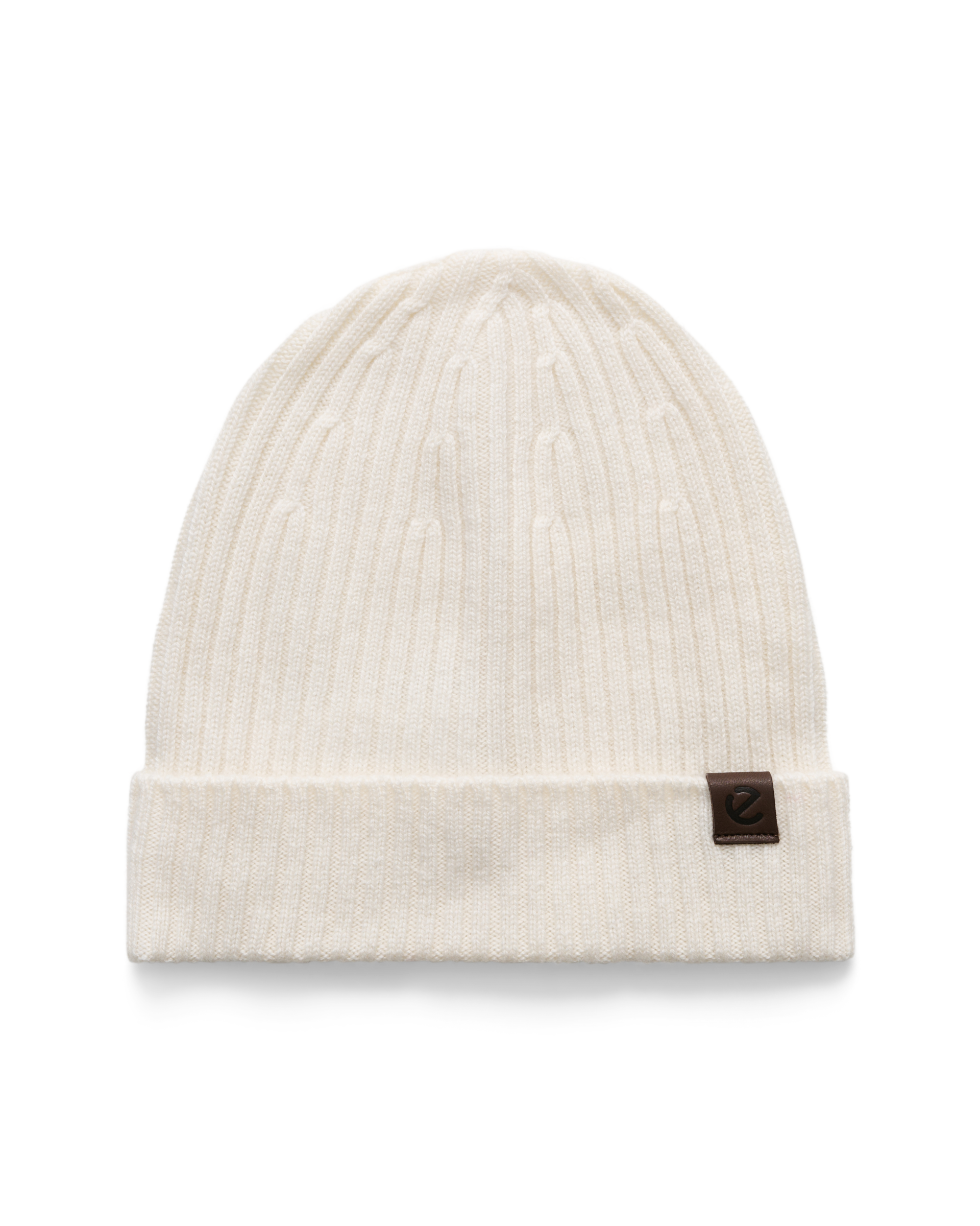 ECCO Women Classic Fine Beanie — White