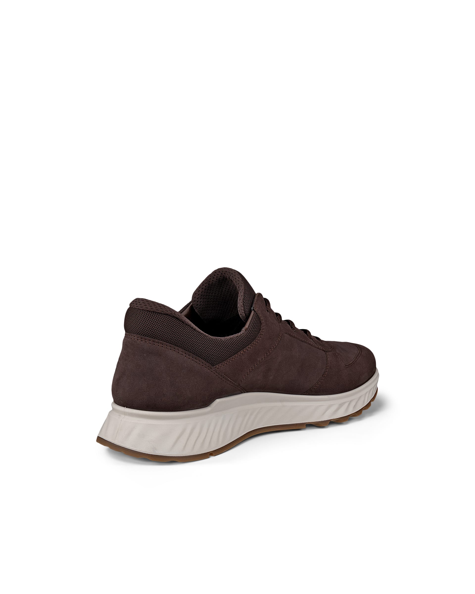 ECCO® Exostride Outdoor nubucksneaker med Gore-Tex herr - Brun - Back