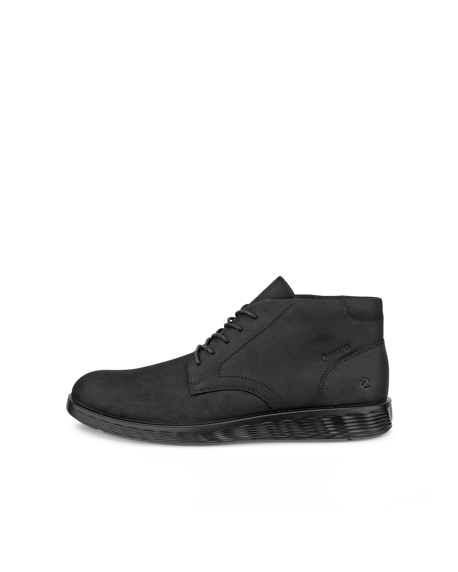 ECCO Men Lite Hybrid Waterproof Chukka Boots Black