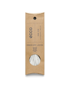 ECCO Flat Laces — White 3