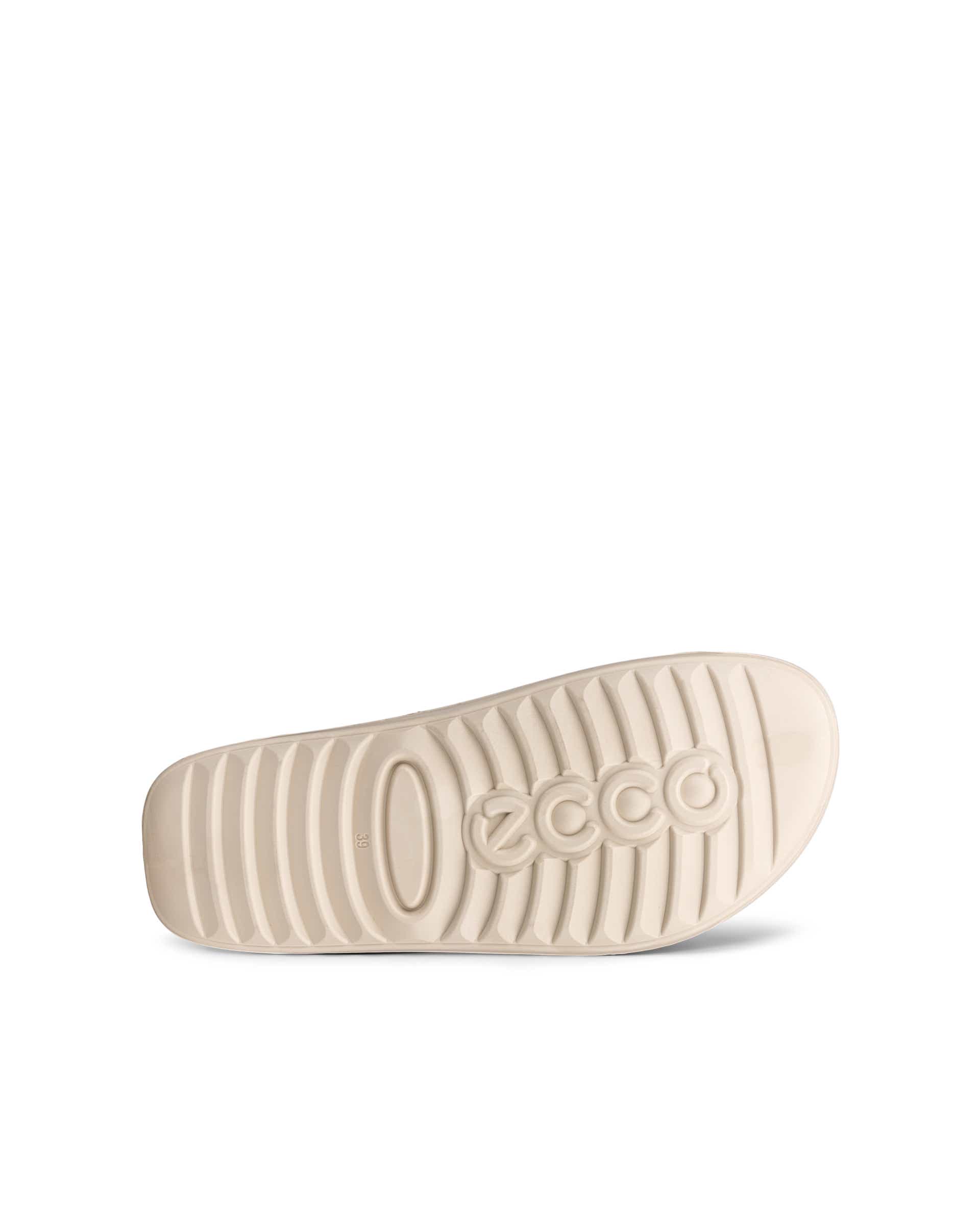 ECCO® Cozmo PF Damen Ledersandale mit zwei Riemen - Beige - Sole