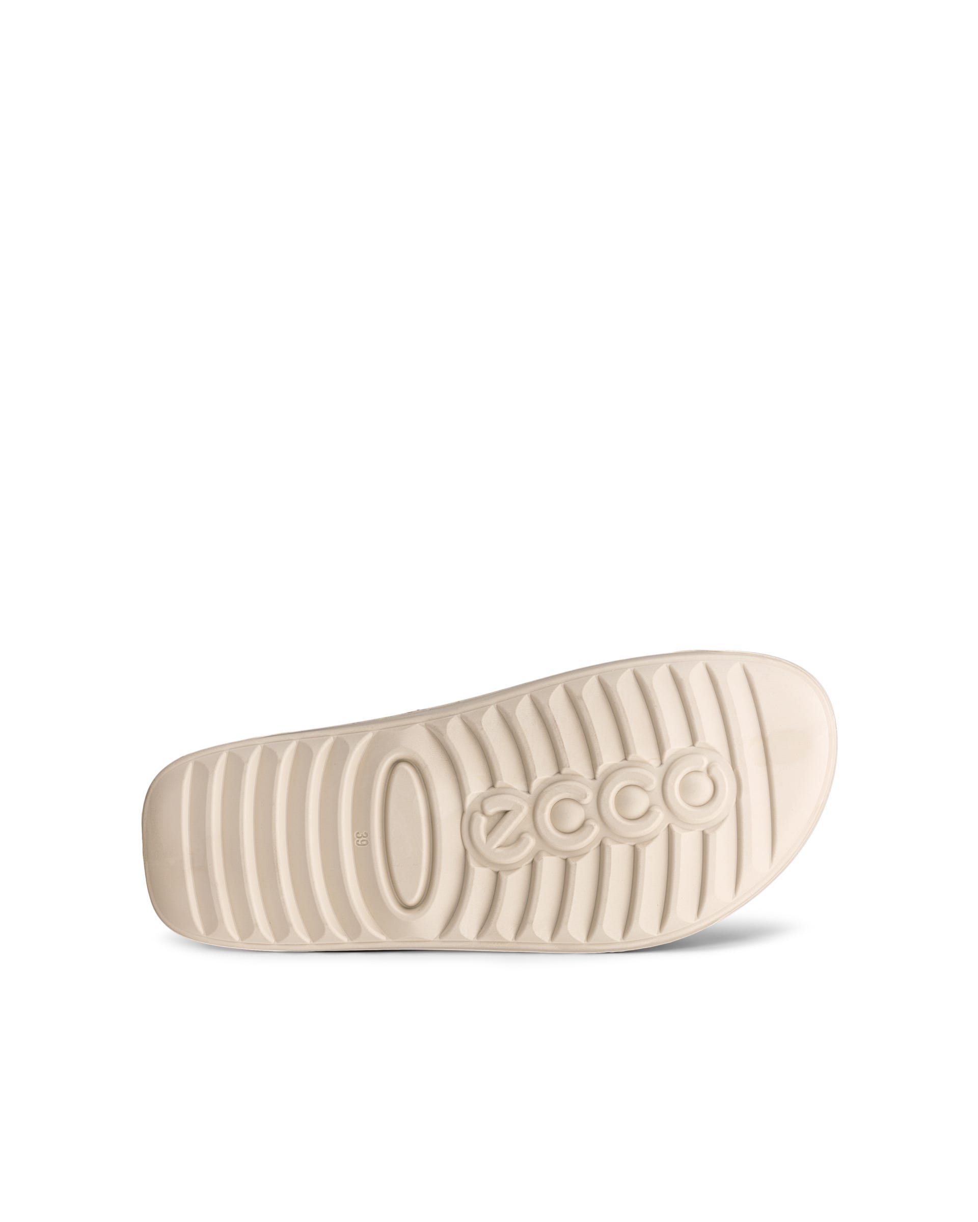 ECCO® Cozmo PF Damen Ledersandale mit zwei Riemen - Beige - Sole