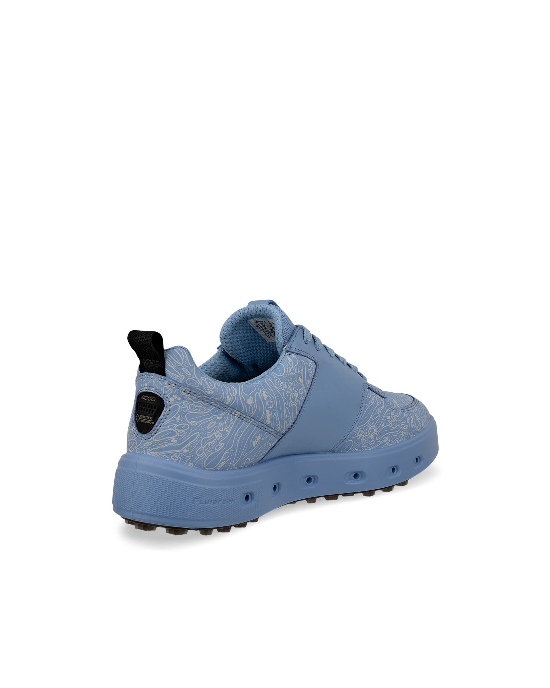 ECCO® Golf Street 720 Gore-Tex-golfsko skinn dam - Blå - Back