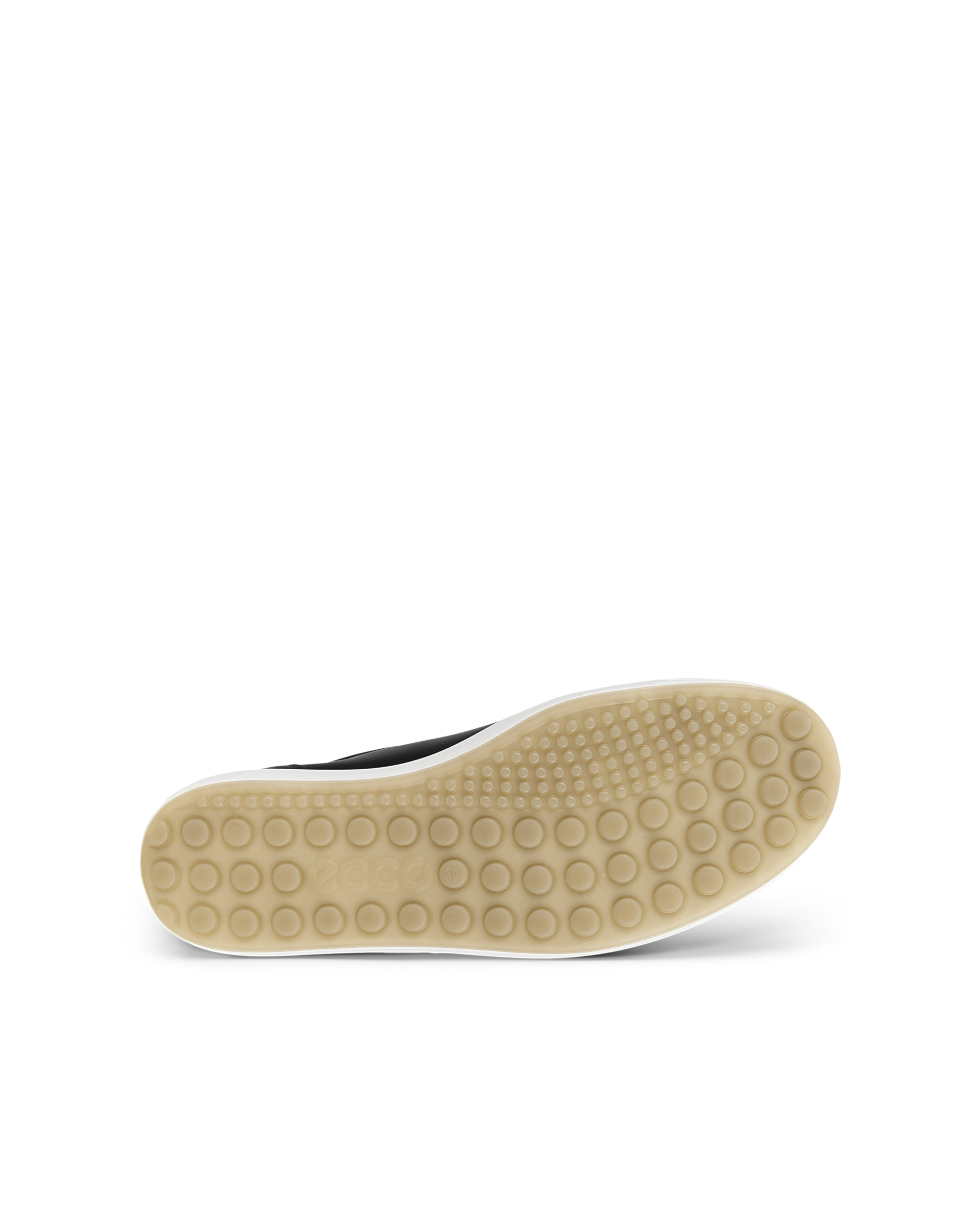 Naisten ECCO® Soft 7 nahka tennari - Musta - Sole