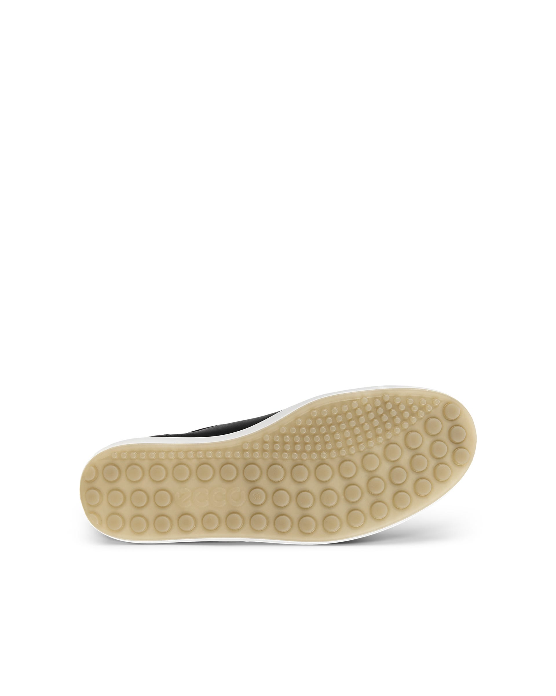 ECCO® Soft 7 Skinnsneaker dam - Svart - Sole