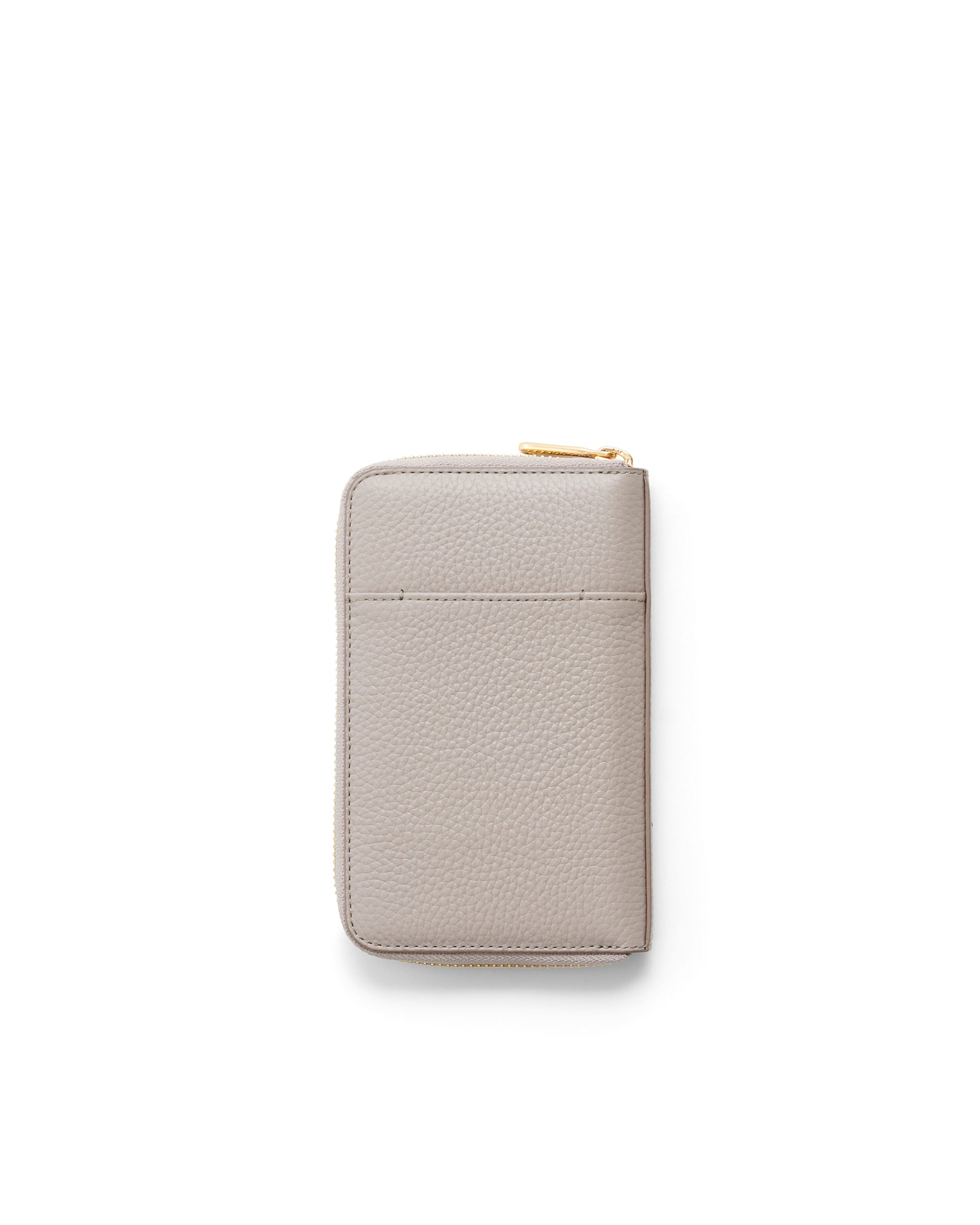 ECCO WALLET ZIP AROUND - Beige - Back