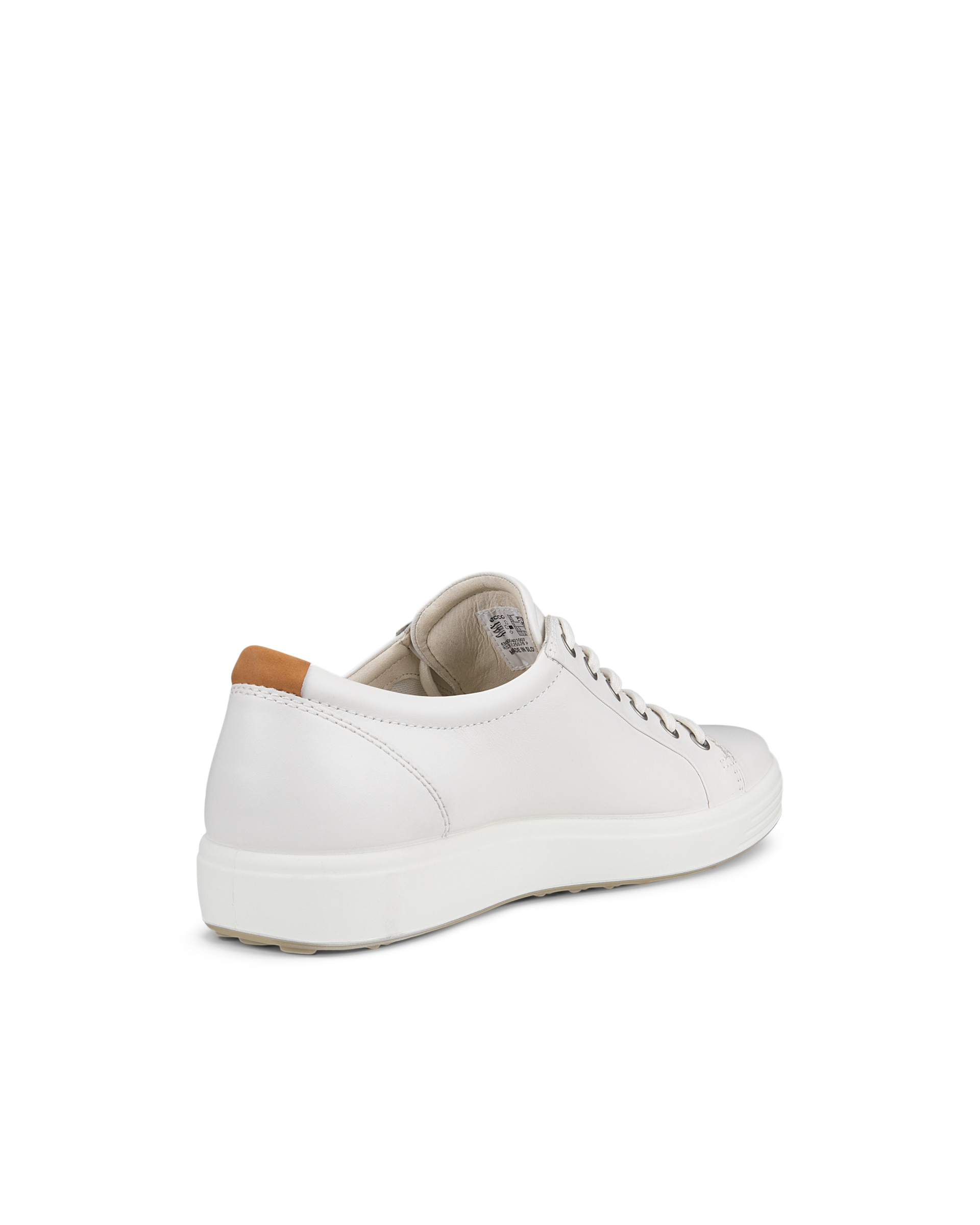 ECCO Soft 7 メンズ レザースニーカー | ホワイト ECCO Soft 7 メンズ レザースニーカー | ホワイト