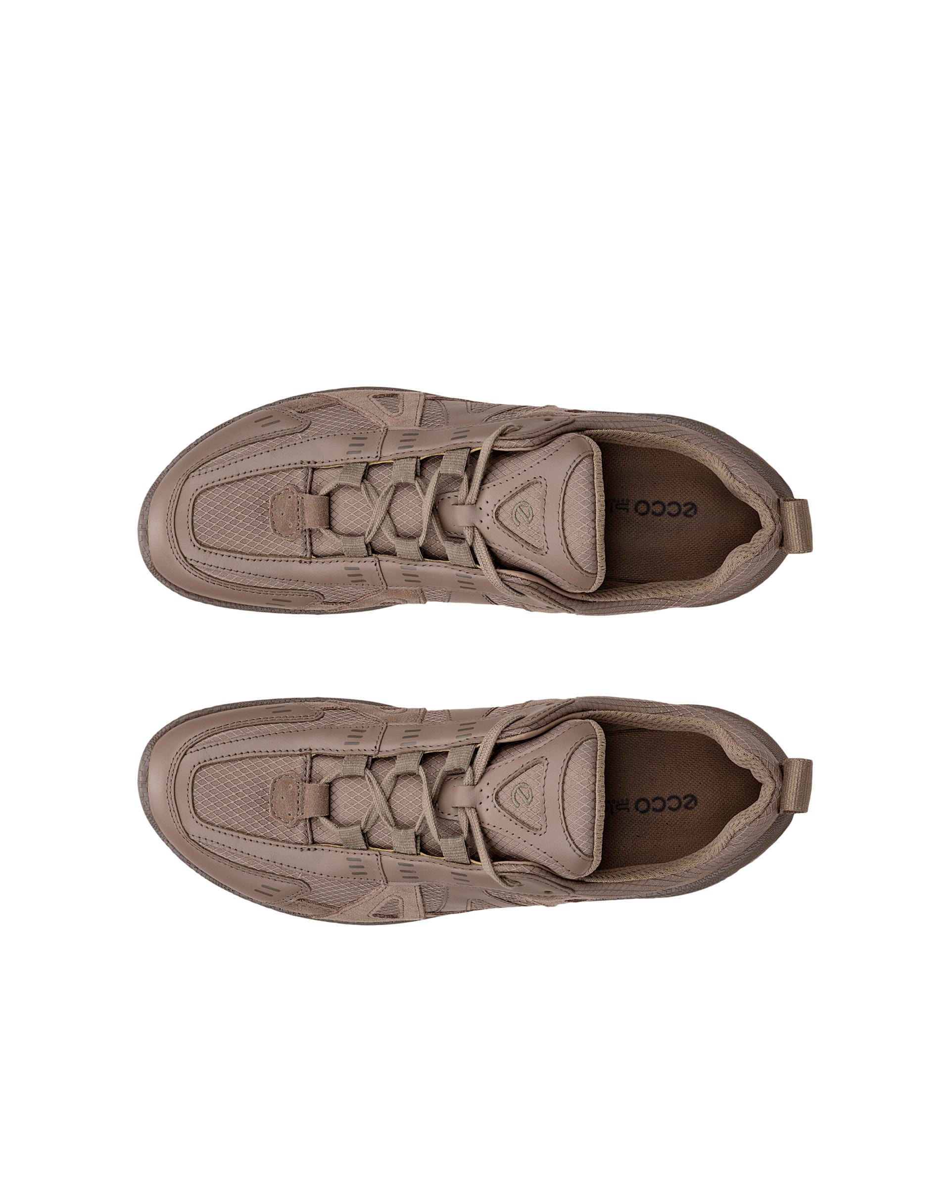 Ženski ležerni čevlji iz tkanine ECCO® BIOM LITE - Rjava - Top left pair