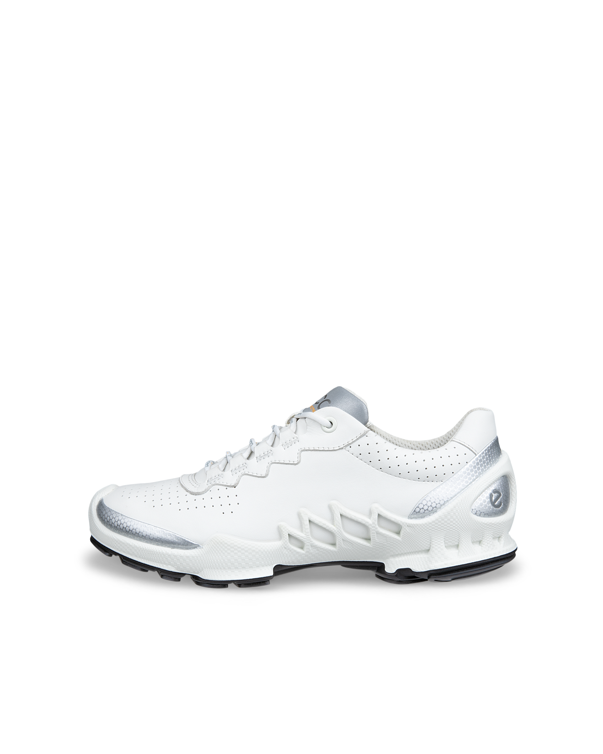 ECCO BIOM AEX - Women's Leather Trainer - White - 36