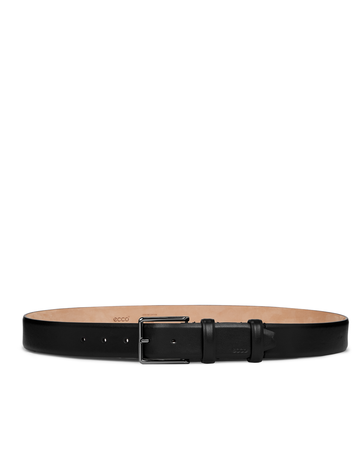 ECCO Belts Italian Stretch — Black