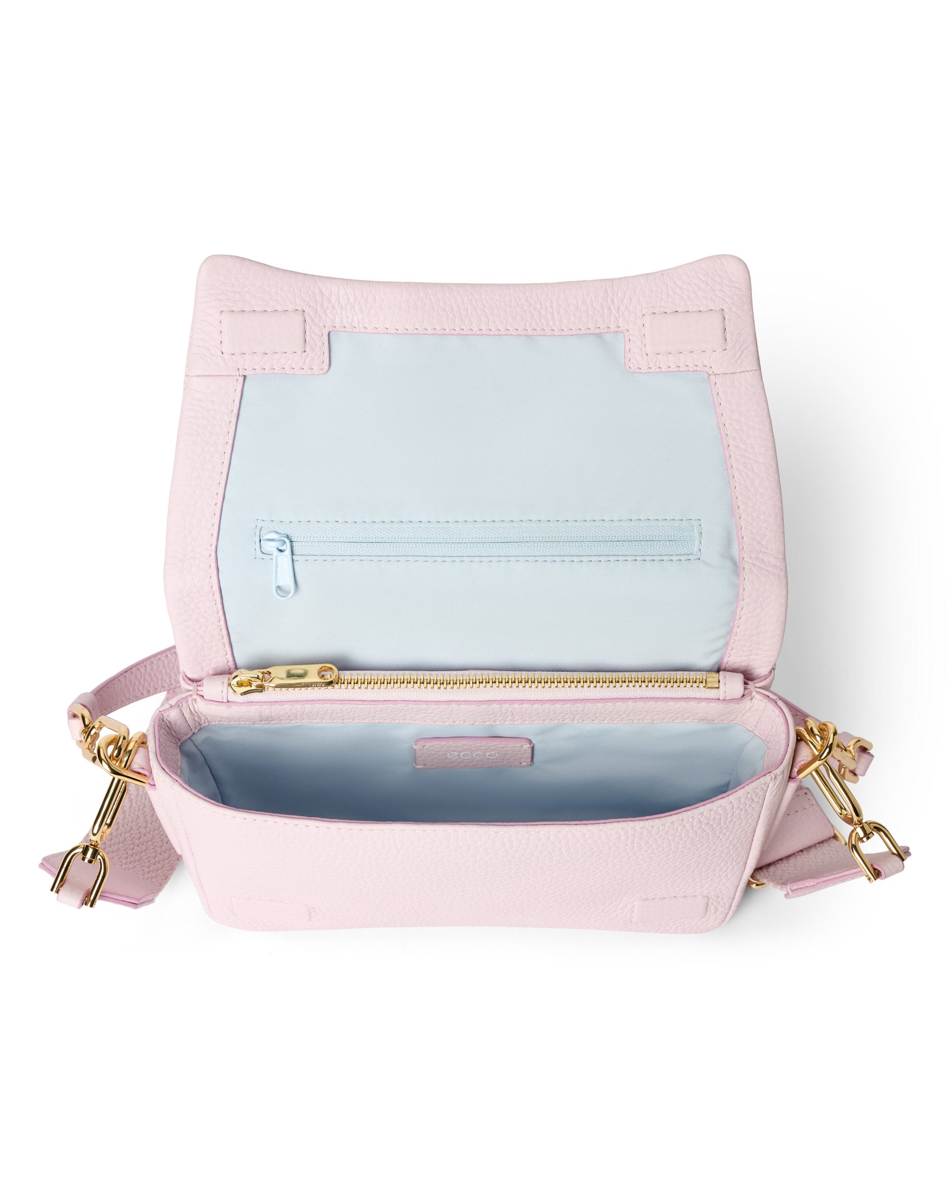ECCO® Pinch sac bandoulière cuir - Rose - Inside