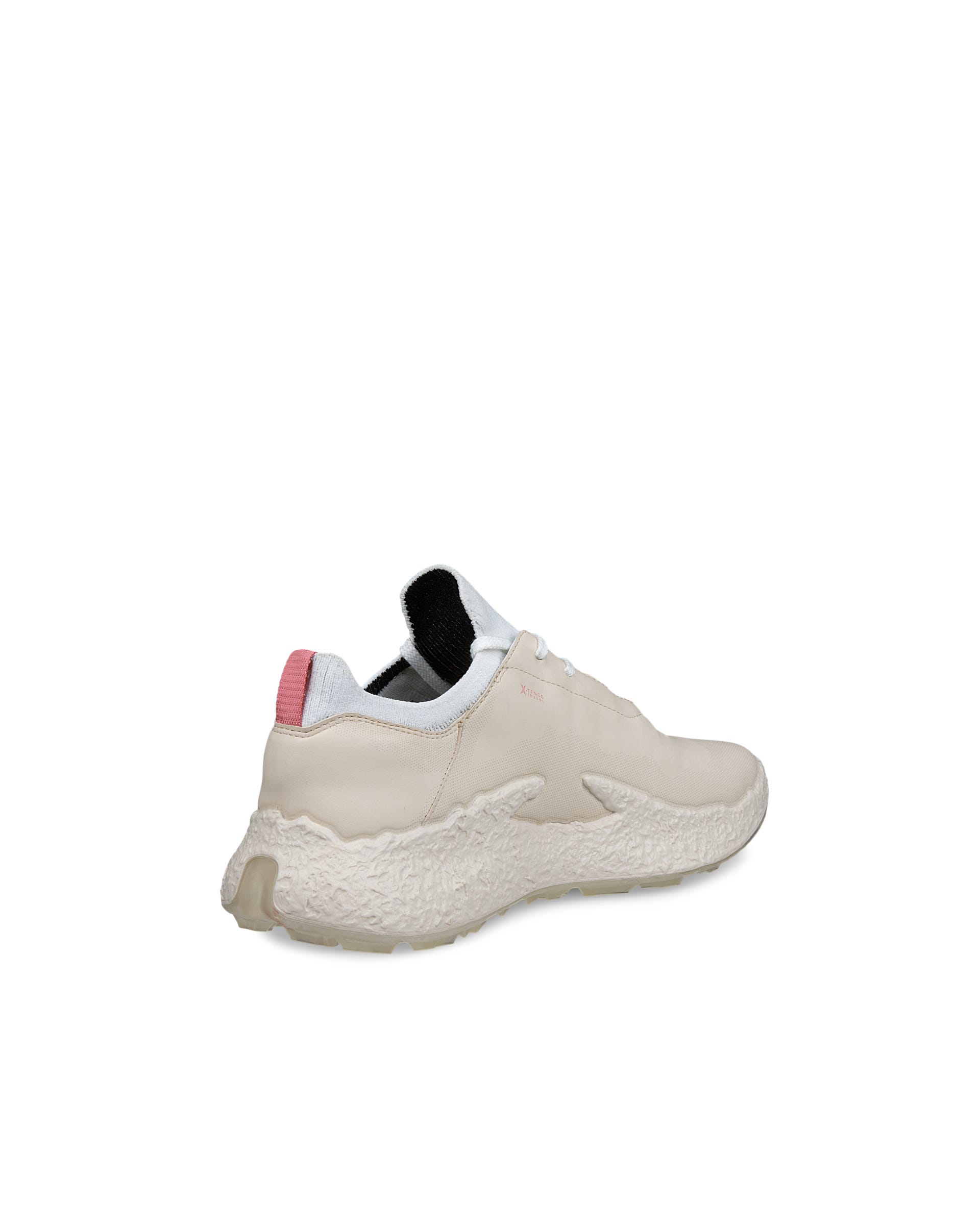 ECCO GOLF BIOM H5 LACE Women ウィメンズ レザーウォータープルーフゴルフシューズ - ベージュ - Back