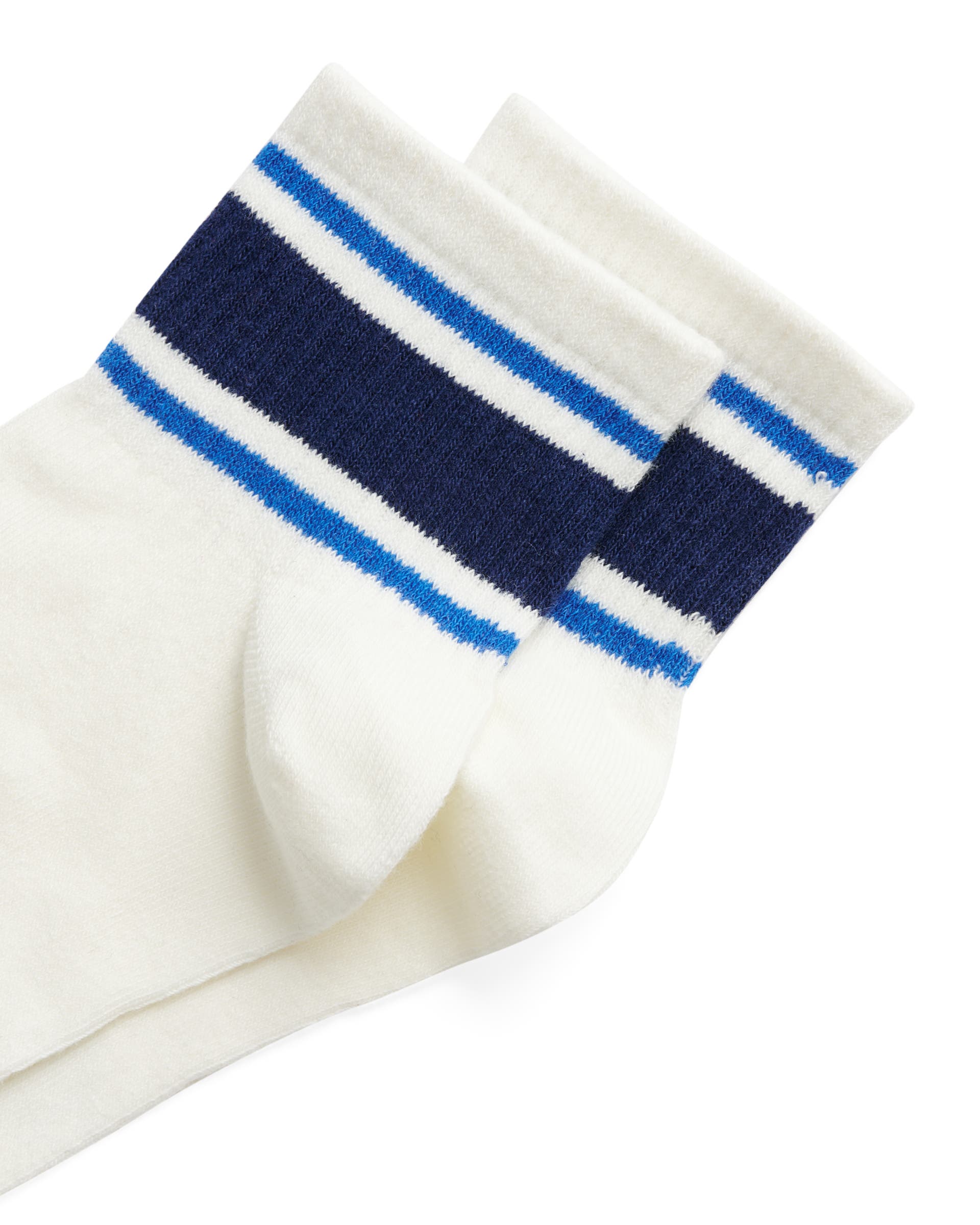 ECCO Low Cut Sports Socks - White - Detail-2