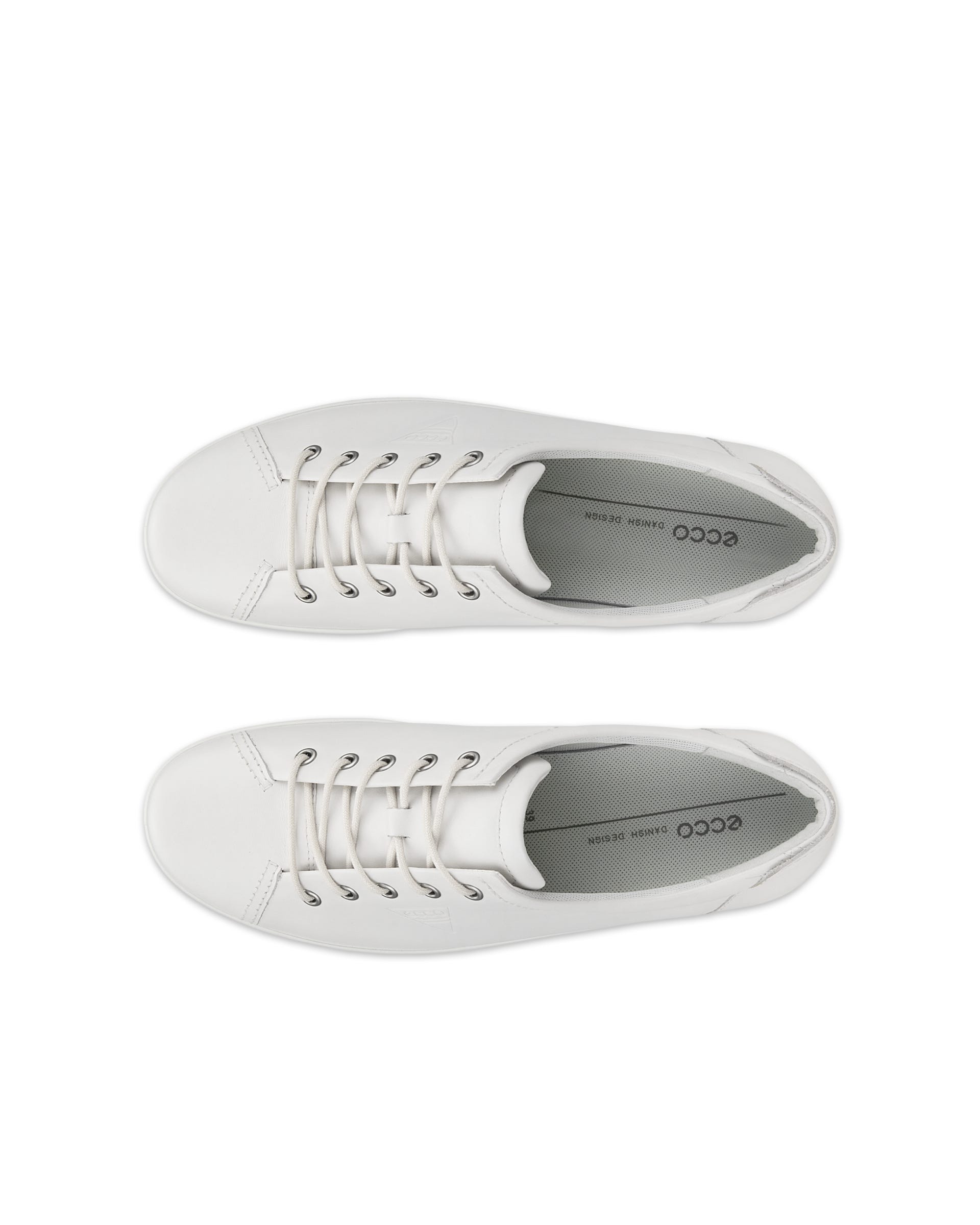 ECCO® Soft 2.0 Skinn promenadsko dam - Vit - Top left pair