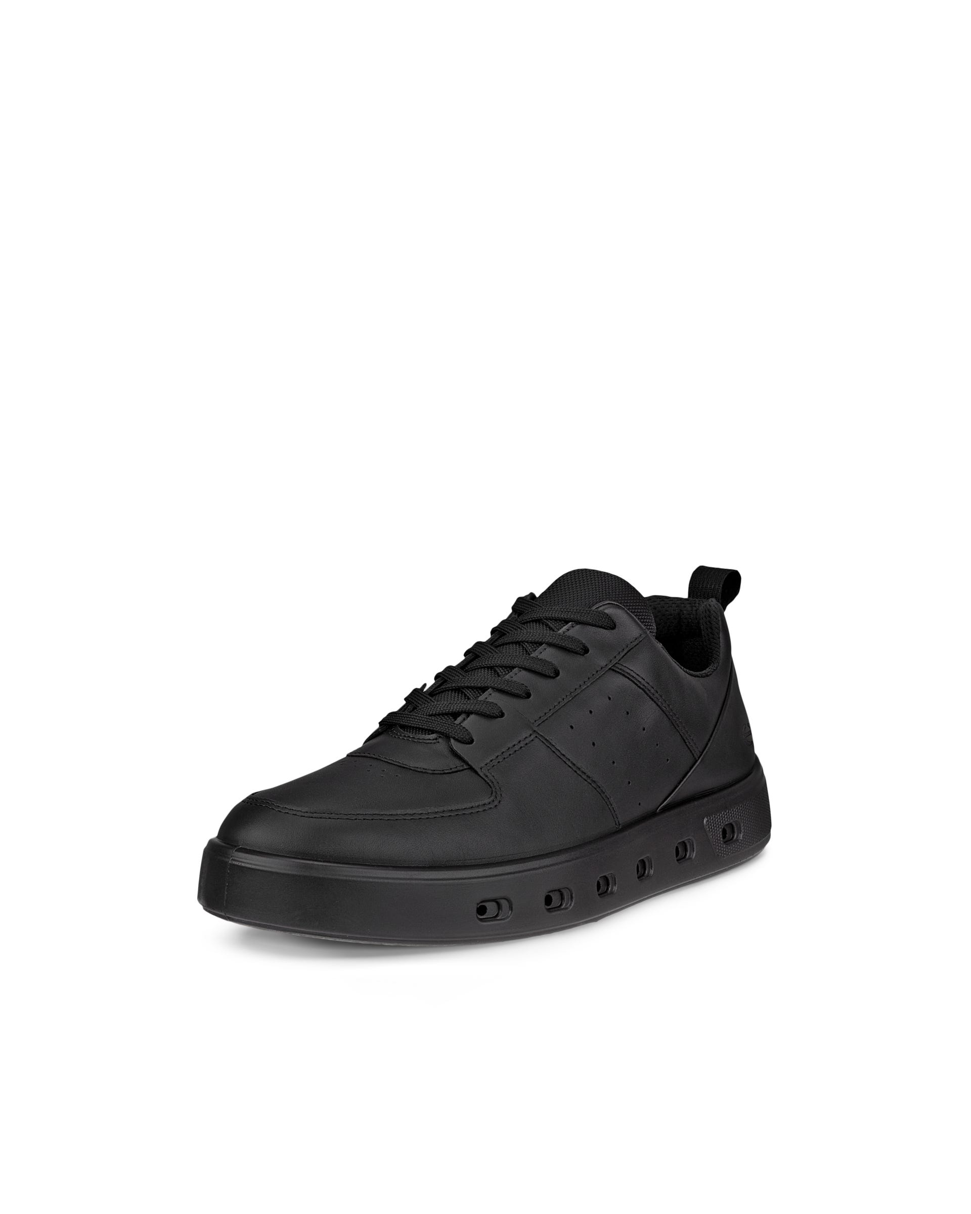 ECCO® Street 720 baskets en cuir Gore-Tex pour homme - Noir - Main