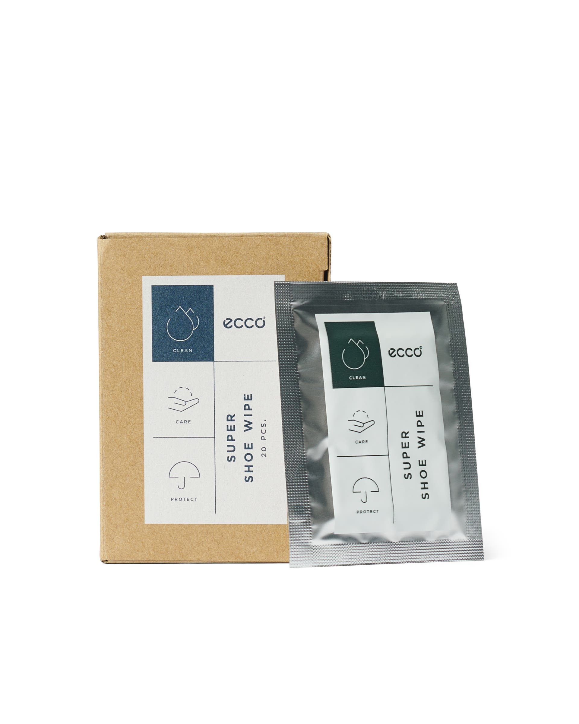 ECCO® Schuhputztücher - Transparent - Main