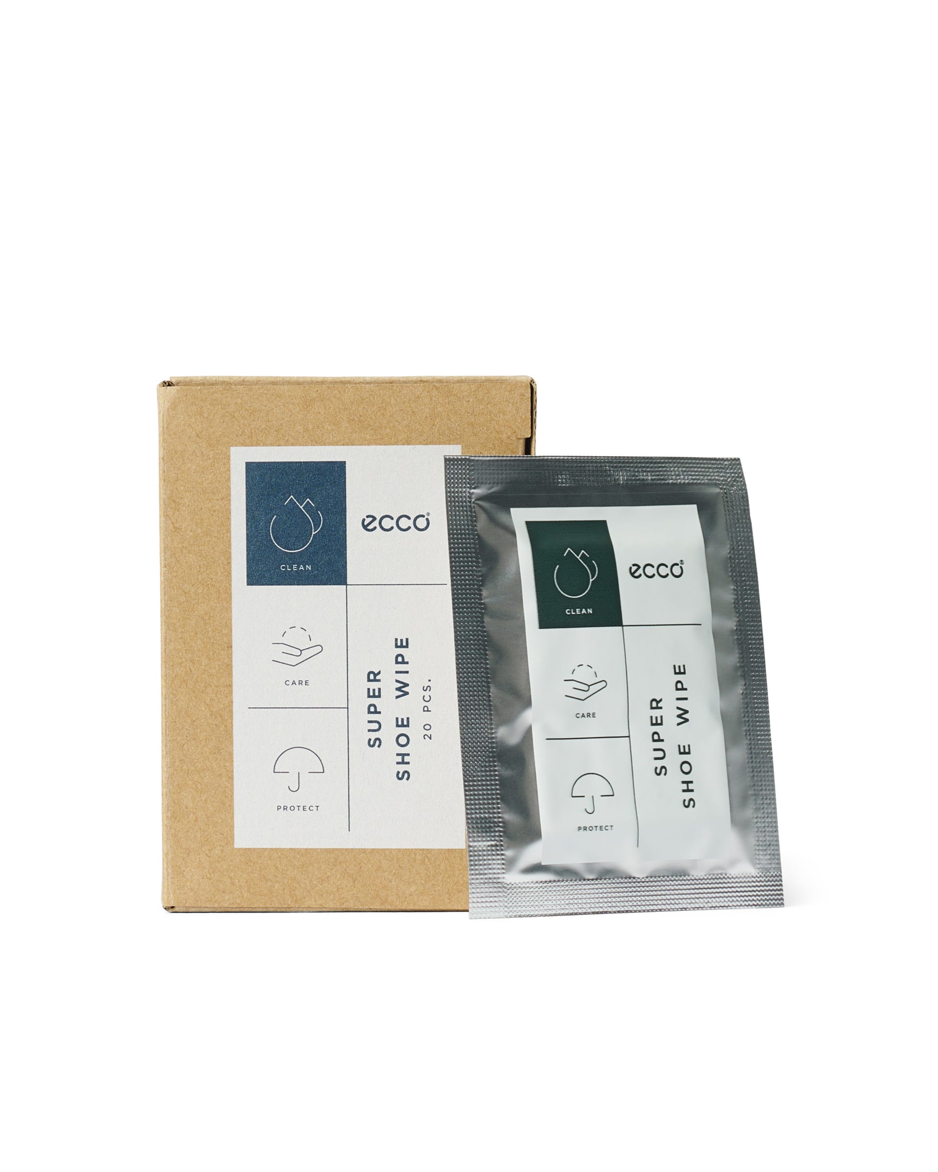 ECCO® Schuhputztücher - Transparent - Main