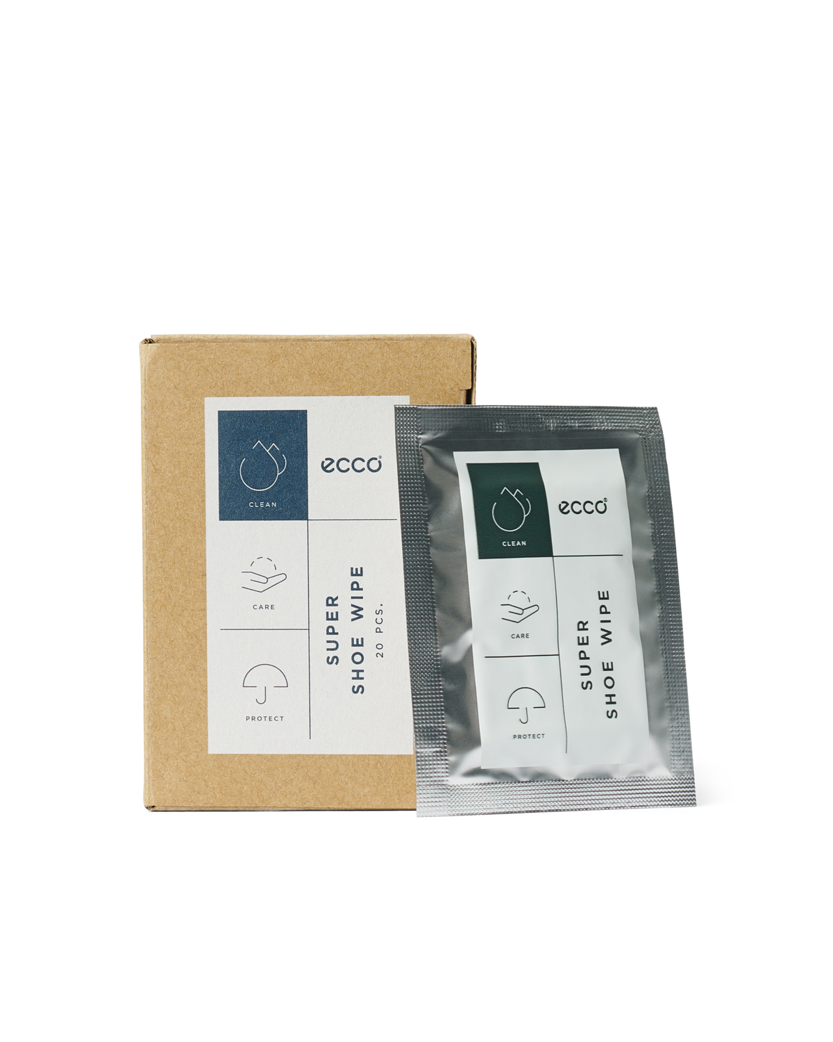 ECCO Super Shoe Wipe — Transparent