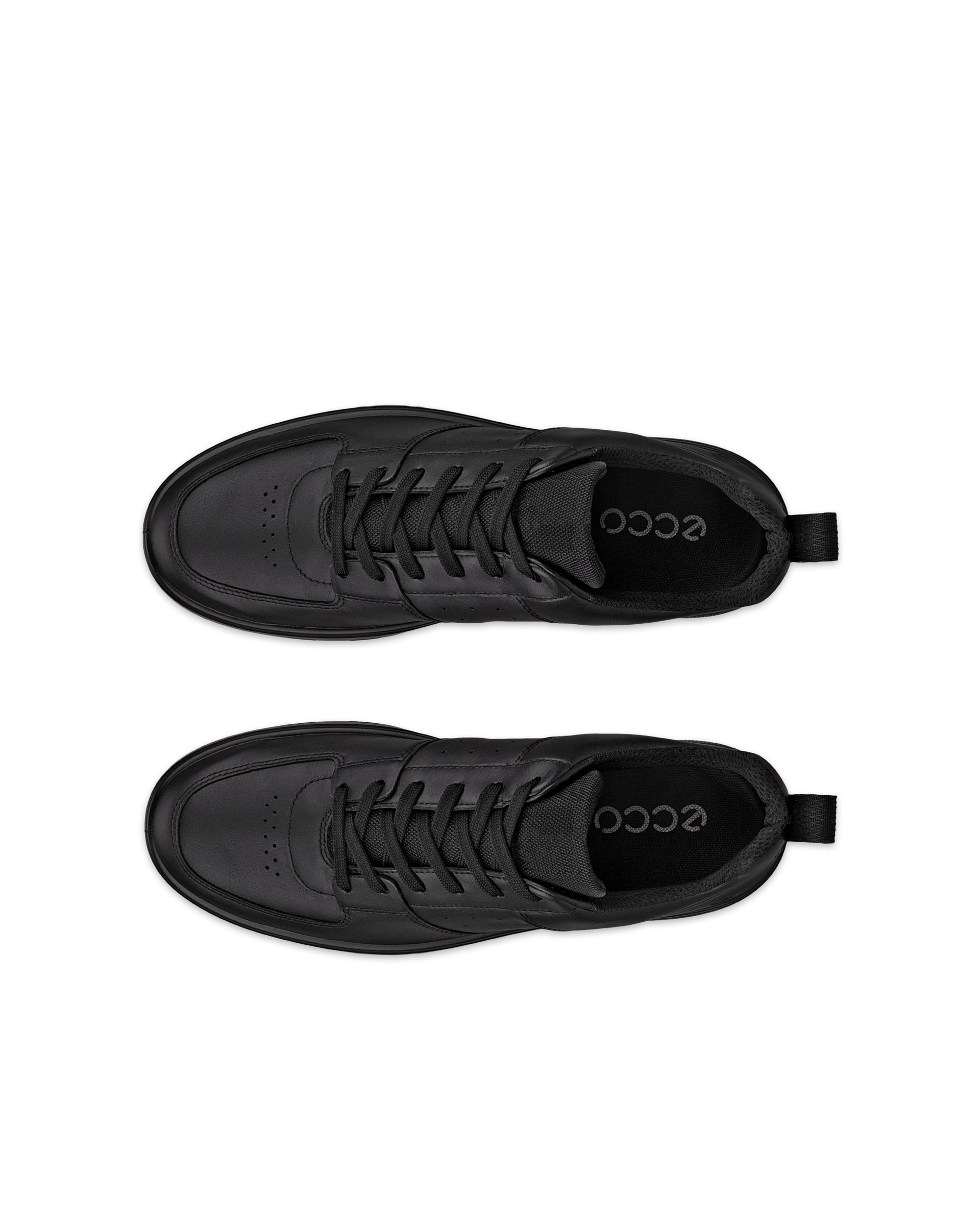 ECCO® Street 720 ādas Gore-Tex ikdienas apavi vīriešiem - Melns - Top left pair