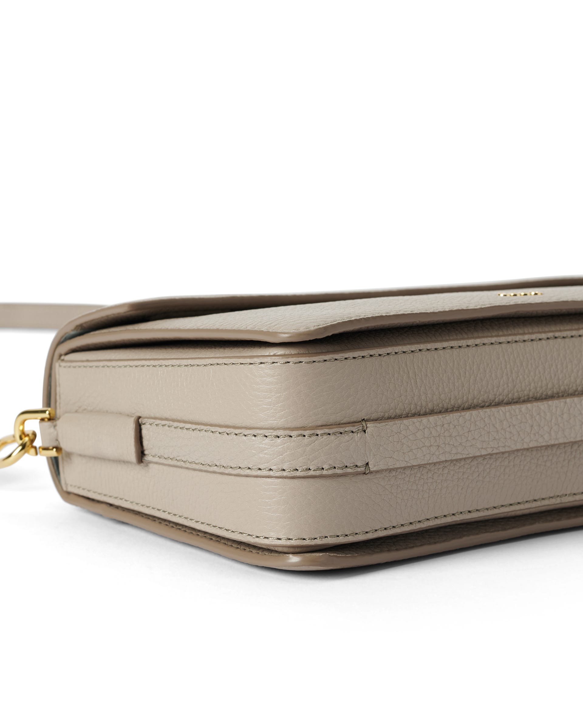 Mala tiracolo couro ECCO® Pinch Bag - Bege - Detail-2