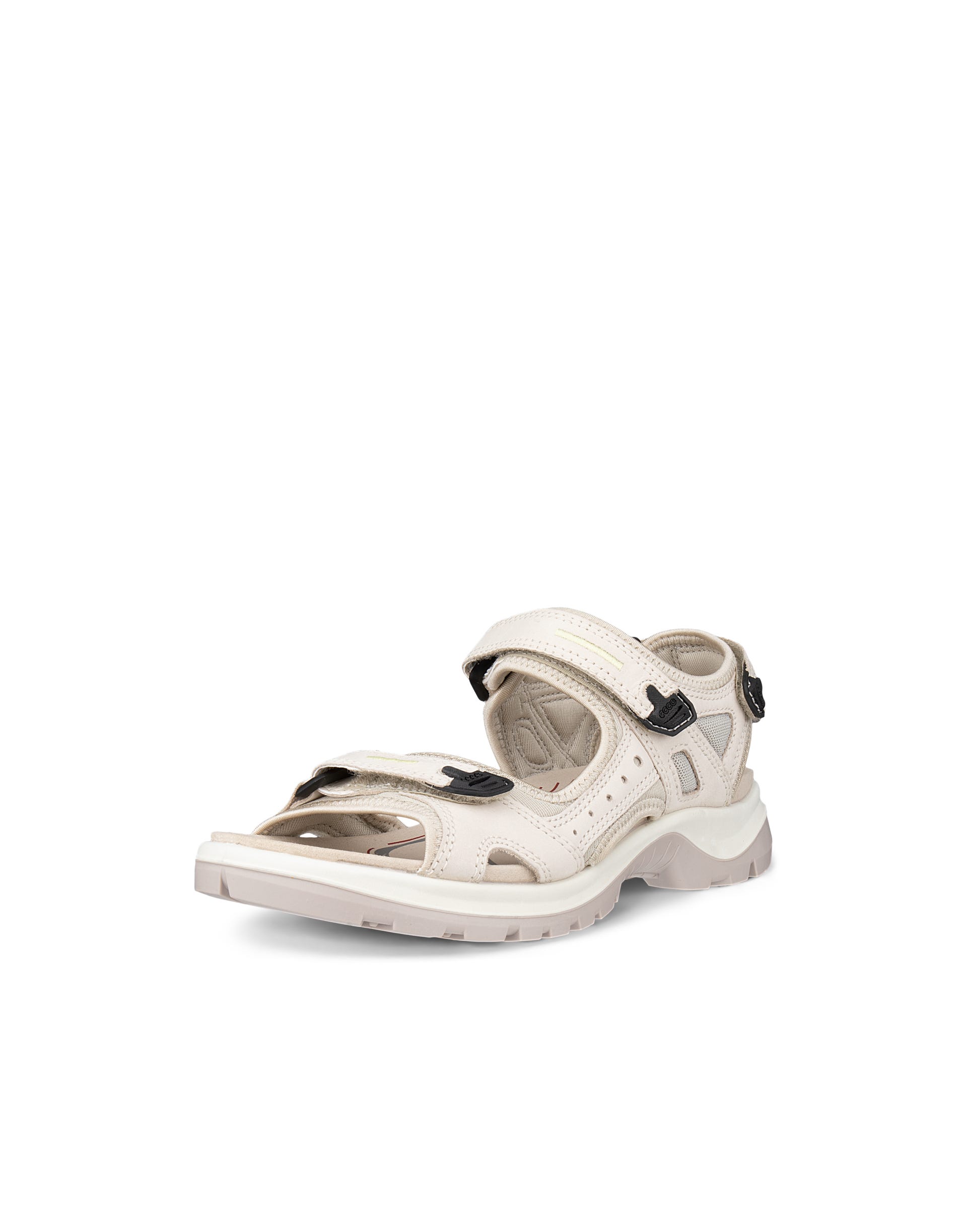 Women's ECCO® Offroad Nubuck Hiking Sandal - Beige - Main