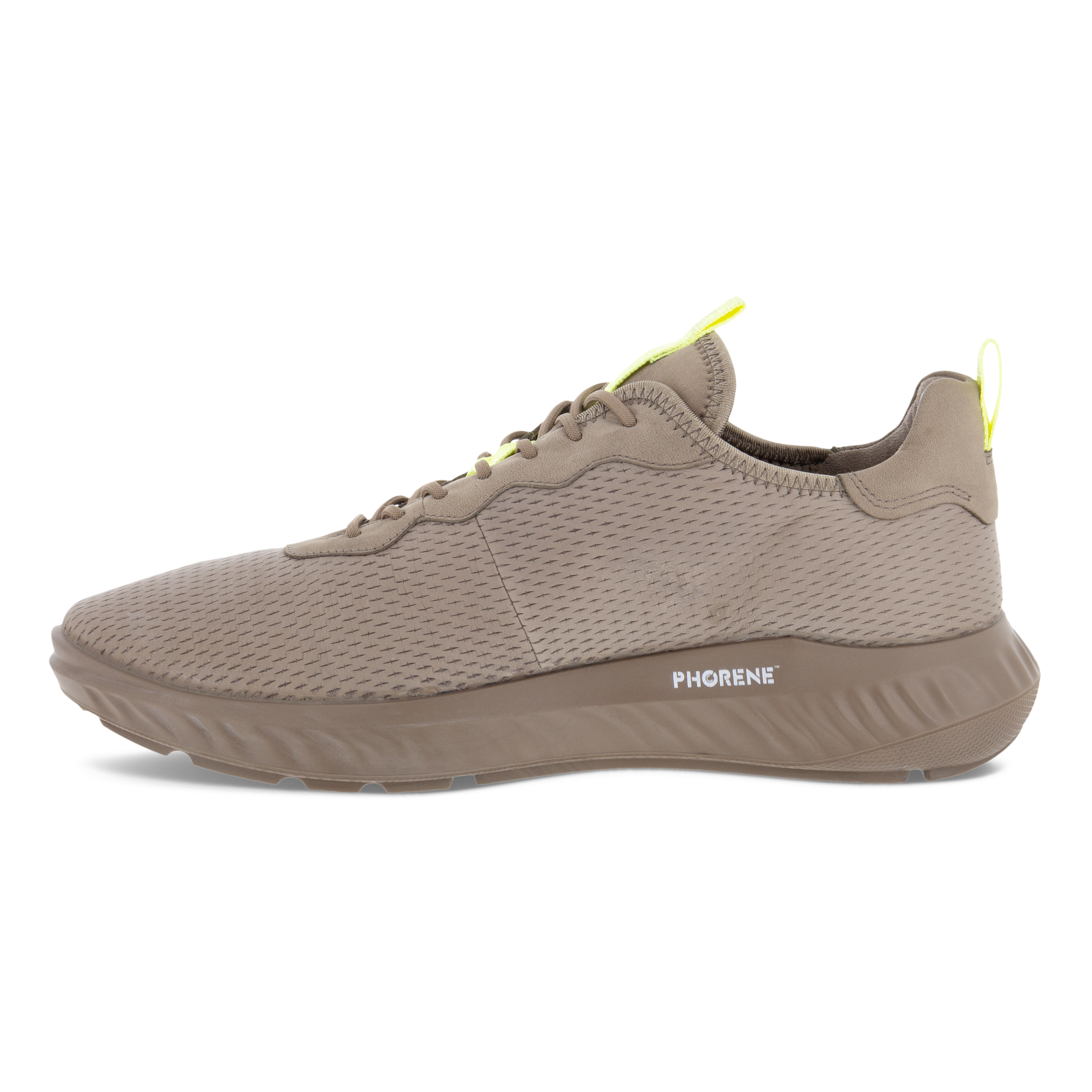 ECCO ATH 1F メンズ レザースニーカー | グレー