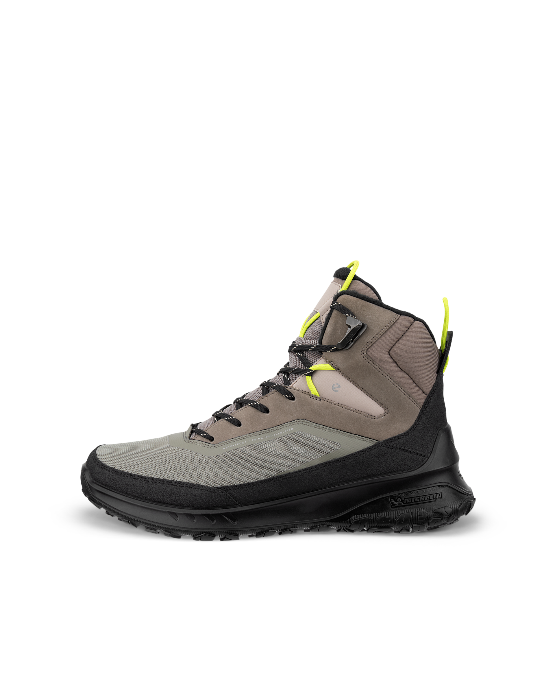 ECCO ULT-TRN - Chaussures de randonnée imperméable de plein air mi-hautes en nubuck pour homme - Vert - 43